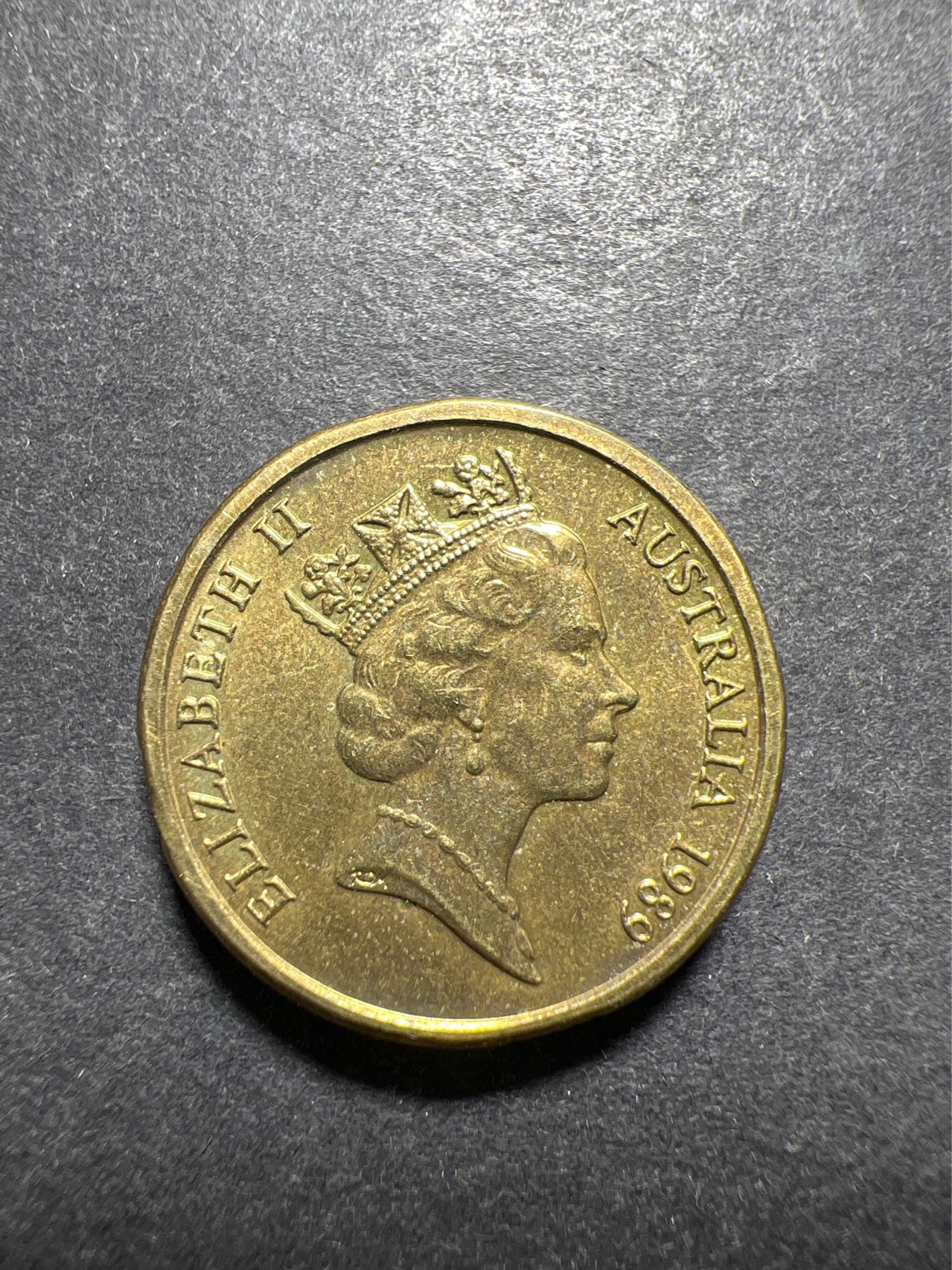 【8个洞收藏】第30场★ 0起1加★硬币专场 新规则实施  澳大利亚1989年 2元 土著人