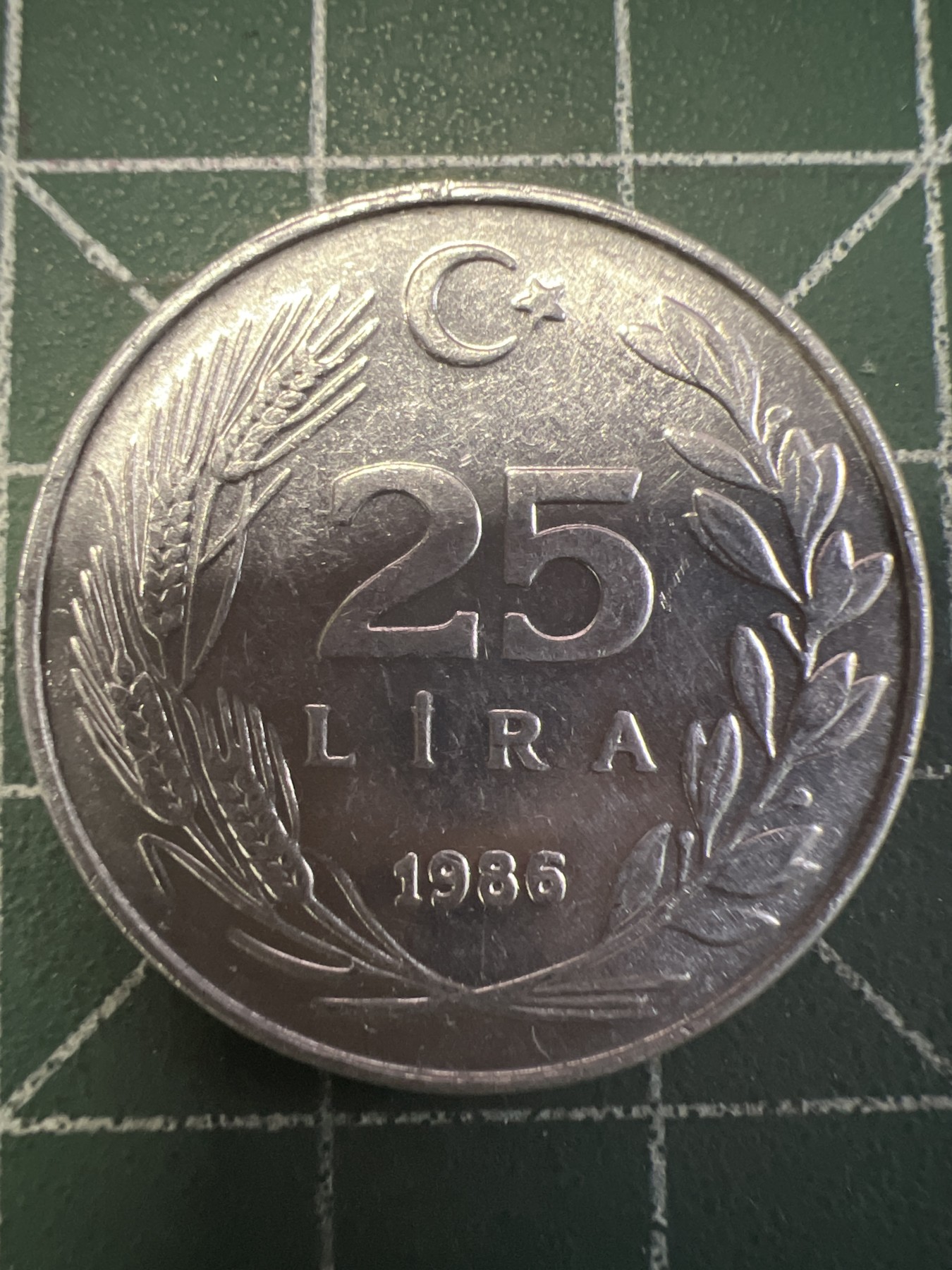 第465期 硬币专场 （无押金，捡漏，全场50包邮，偏远地区除外，接收代拍业务） 土耳其25里拉