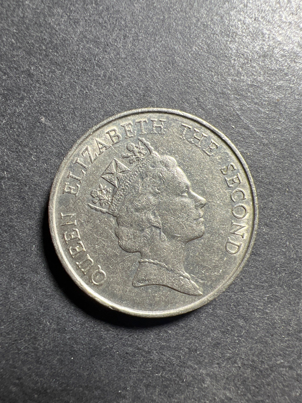 【8个洞收藏】第30场★ 0起1加★硬币专场 新规则实施  香港1989年5元伊丽莎白女王硬币