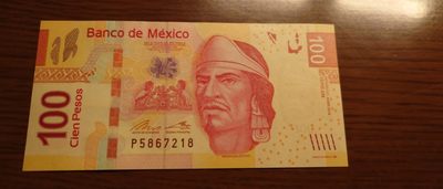 【世界钱币】精选微拍第85期暨2023年第三十二期 部分卖剩杂货大卖场(欧美洋洲篇) 2014年墨西哥100比索 全新绝品无4尾号218