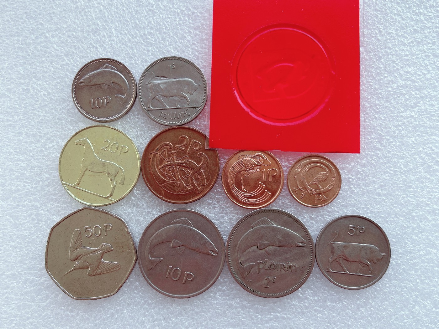 全场一元起拍 世界钱币银币、散币专场 第40期 爱尔兰硬币10枚一组