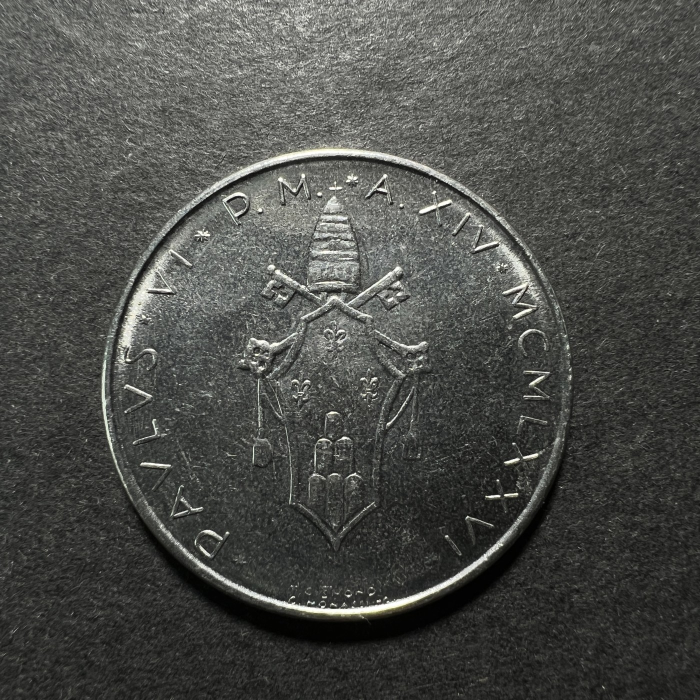 【8个洞收藏】第30场★ 0起1加★硬币专场 新规则实施  梵蒂冈100里拉 和平鸽 橄榄枝