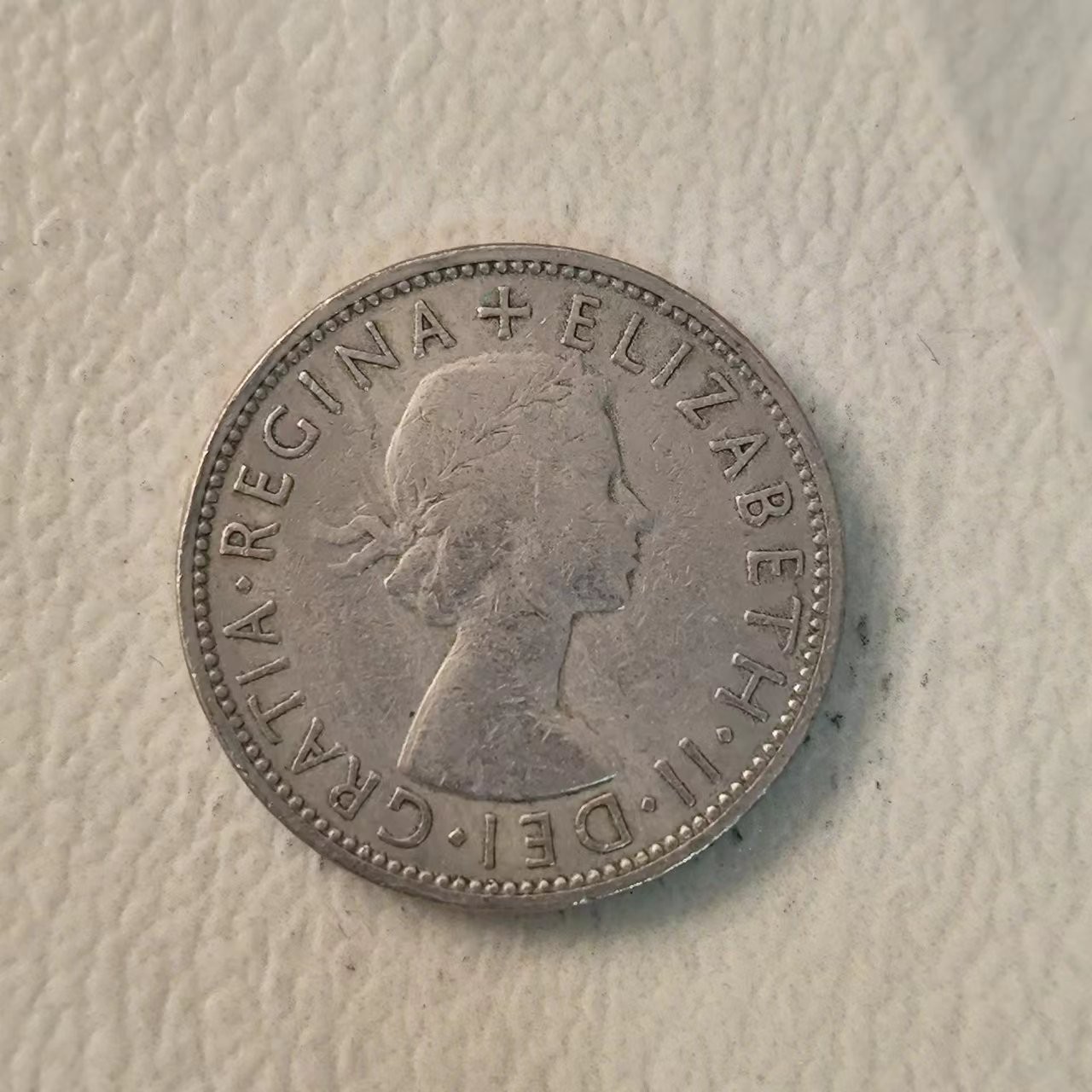 FCO-8-双色币-银币 英国伊丽莎白1962年2先令