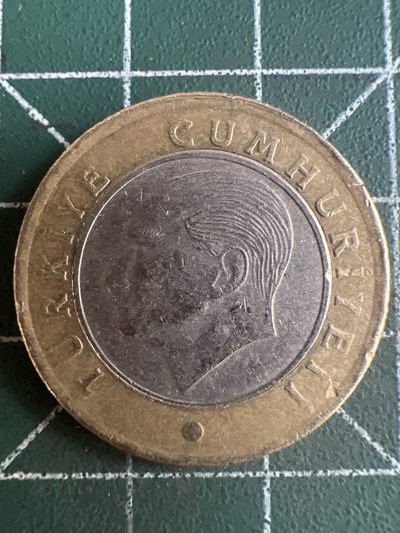 第512期  硬币专场 （无押金，捡漏，全场50包邮，偏远地区除外，接收代拍业务） 土耳其1库鲁斯 双色币