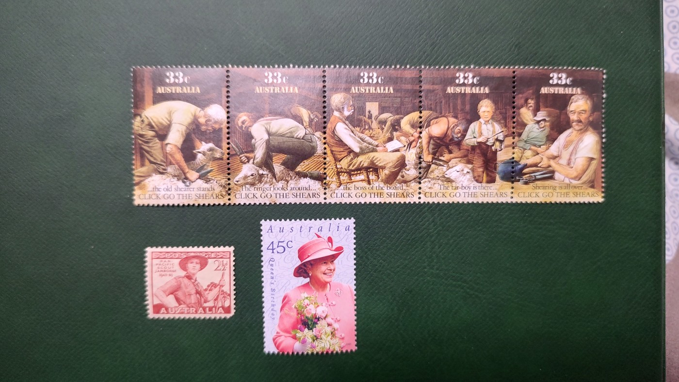 一月邮币社第九期拍卖国际邮票专场 澳大利亚新联套票和女王新票