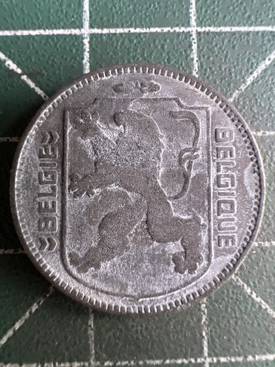 第512期  硬币专场 （无押金，捡漏，全场50包邮，偏远地区除外，接收代拍业务） 比利时1F 锌铅币