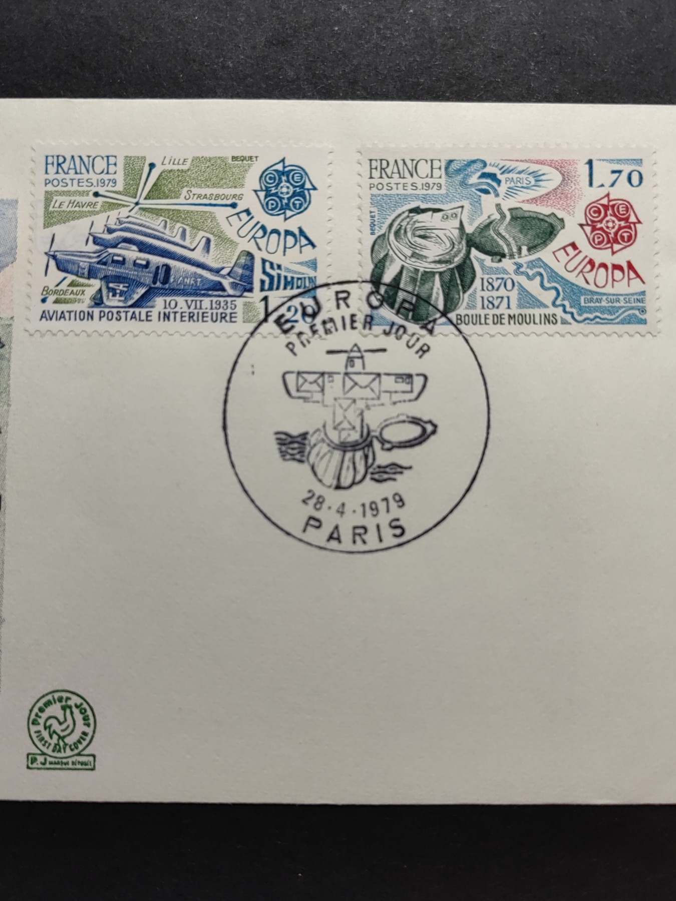 精品邮封专场（拍卖）第３０场 法国1979年 欧罗巴 邮政历史