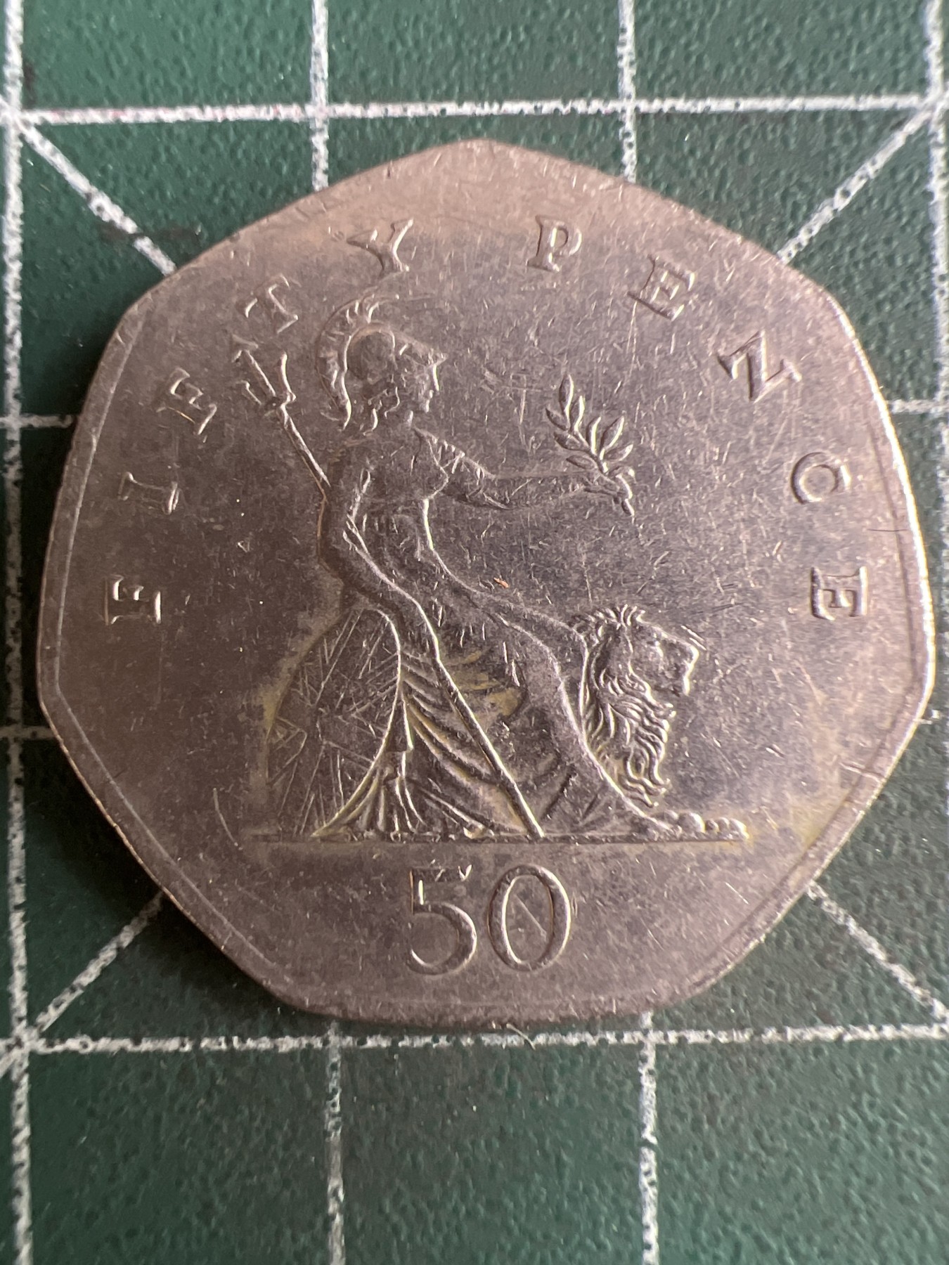 第480期 硬币专场 （无押金，捡漏，全场50包邮，偏远地区除外，接收代拍业务） 英国50便士