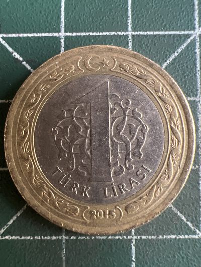 第512期  硬币专场 （无押金，捡漏，全场50包邮，偏远地区除外，接收代拍业务） 土耳其1库鲁斯 双色币