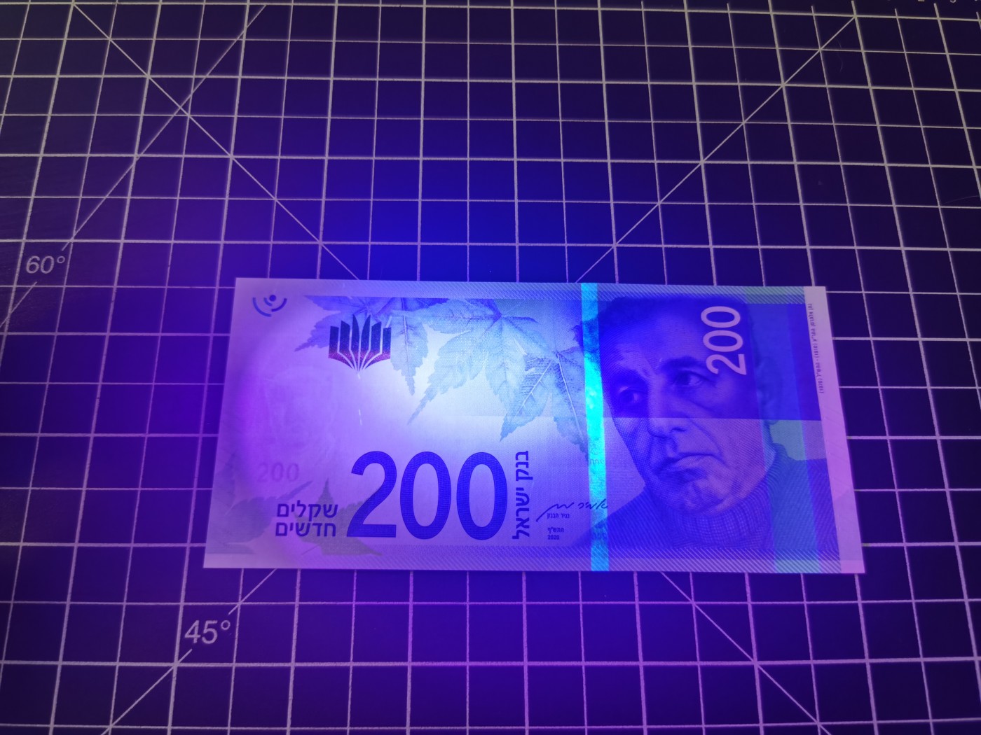 ｛北京钱博会专场｝Immortal auction豹子号及精品专场 以色列200，Unc