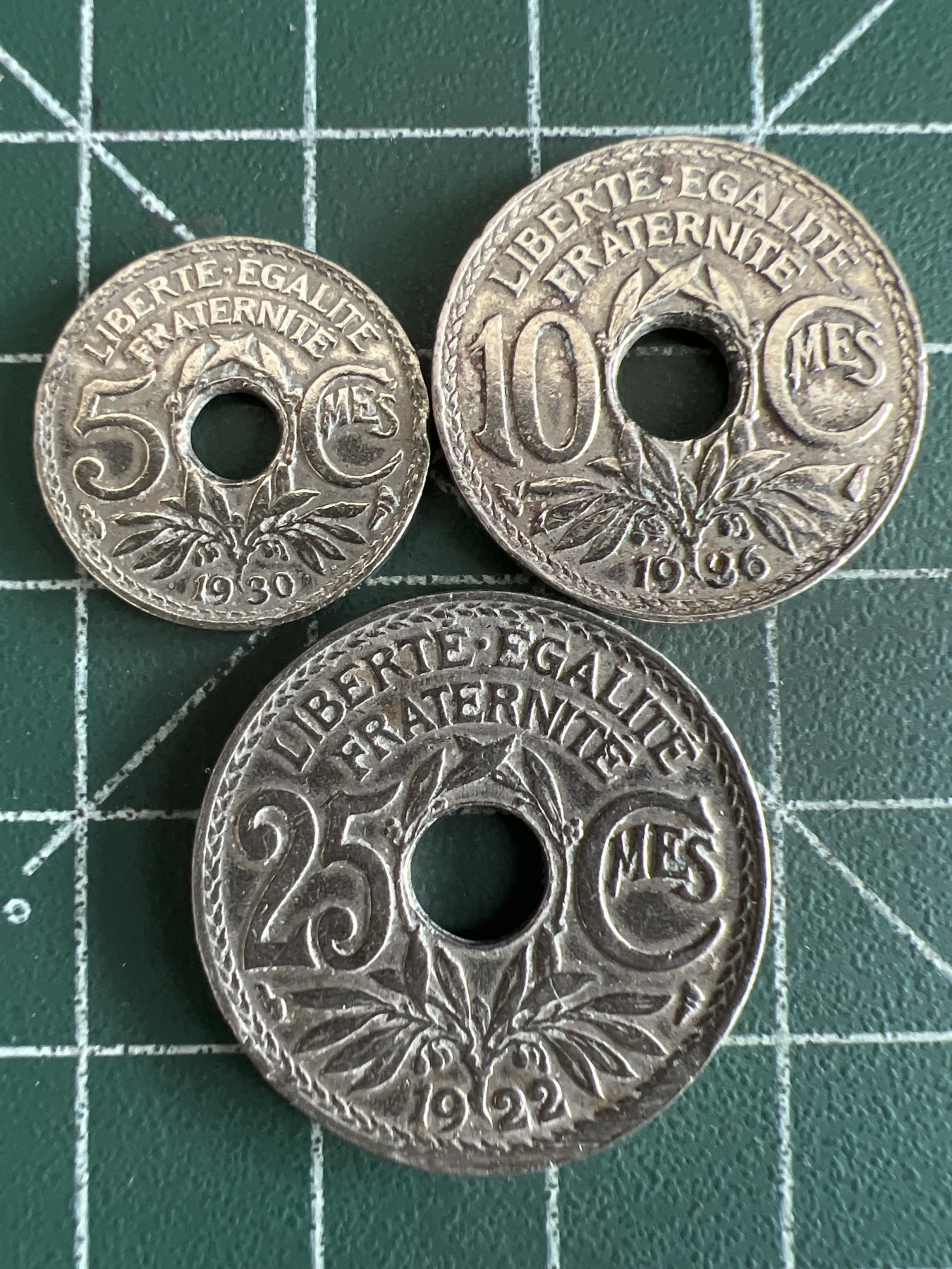 第467期 硬币专场 （无押金，捡漏，全场50包邮，偏远地区除外，接收代拍业务） 稀少 法国三枚