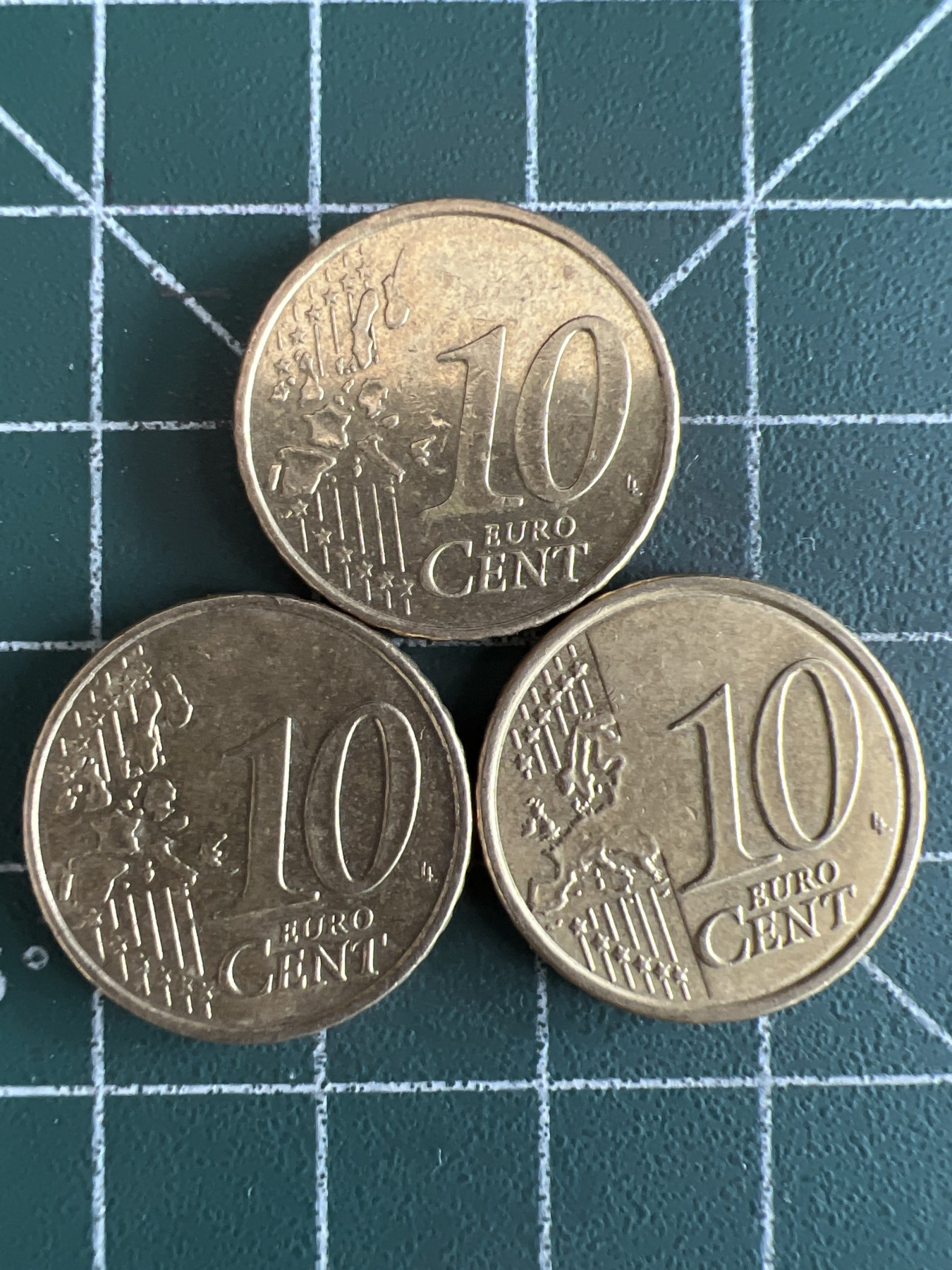 第467期 硬币专场 （无押金，捡漏，全场50包邮，偏远地区除外，接收代拍业务） 10欧分三枚