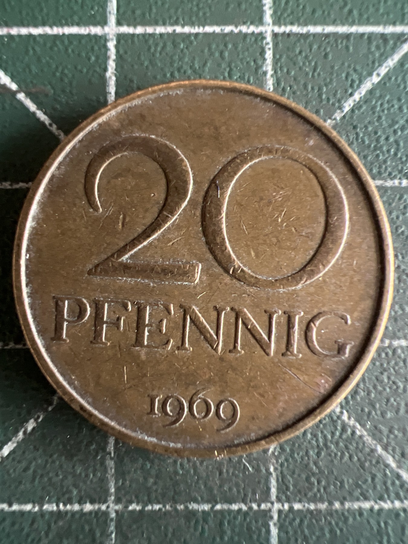 第467期 硬币专场 （无押金，捡漏，全场50包邮，偏远地区除外，接收代拍业务） 东德20芬尼