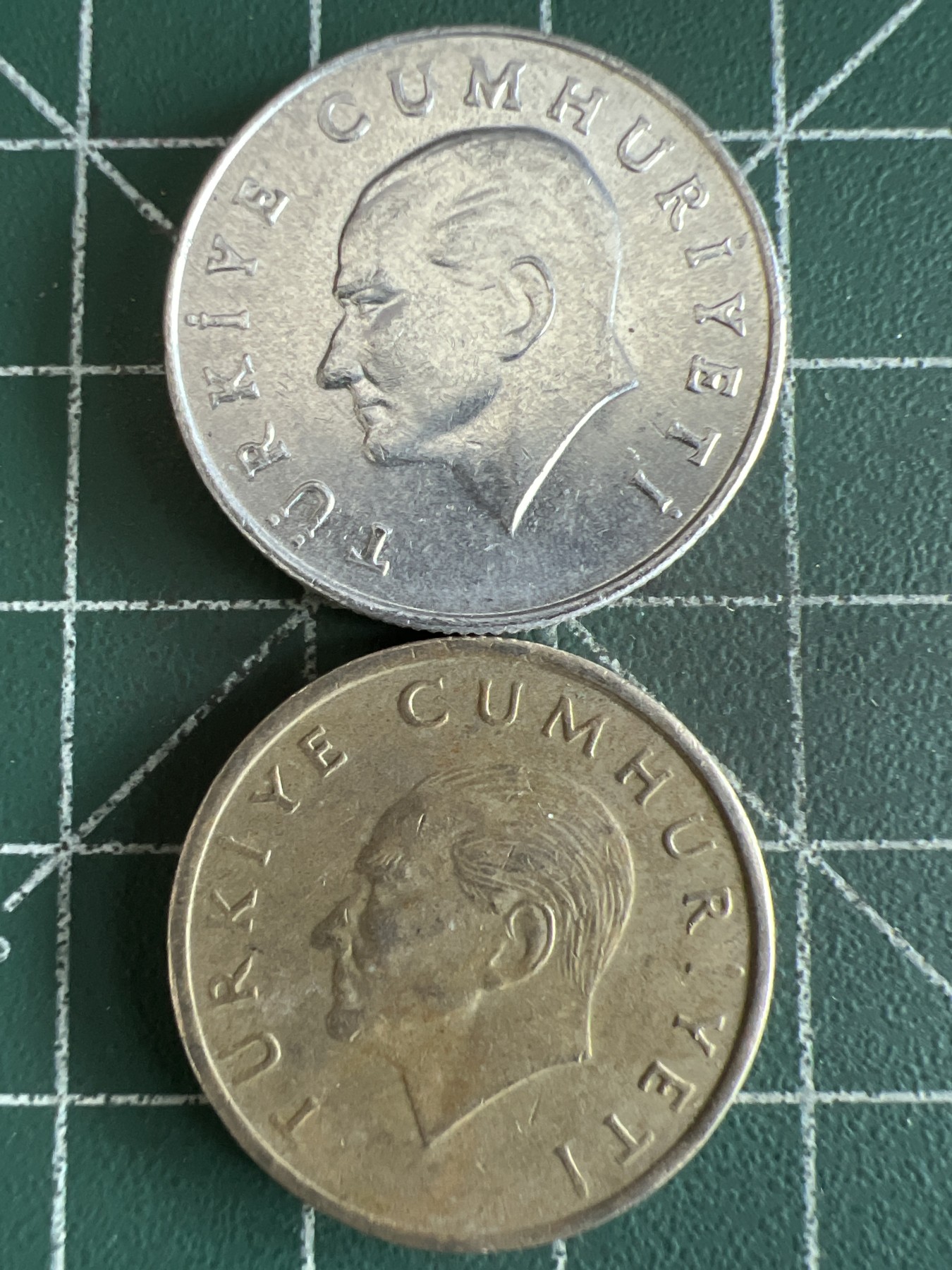 第544期  硬币专场 （无押金，捡漏，全场50包邮，偏远地区除外，接收代拍业务） 土耳其10里拉两种