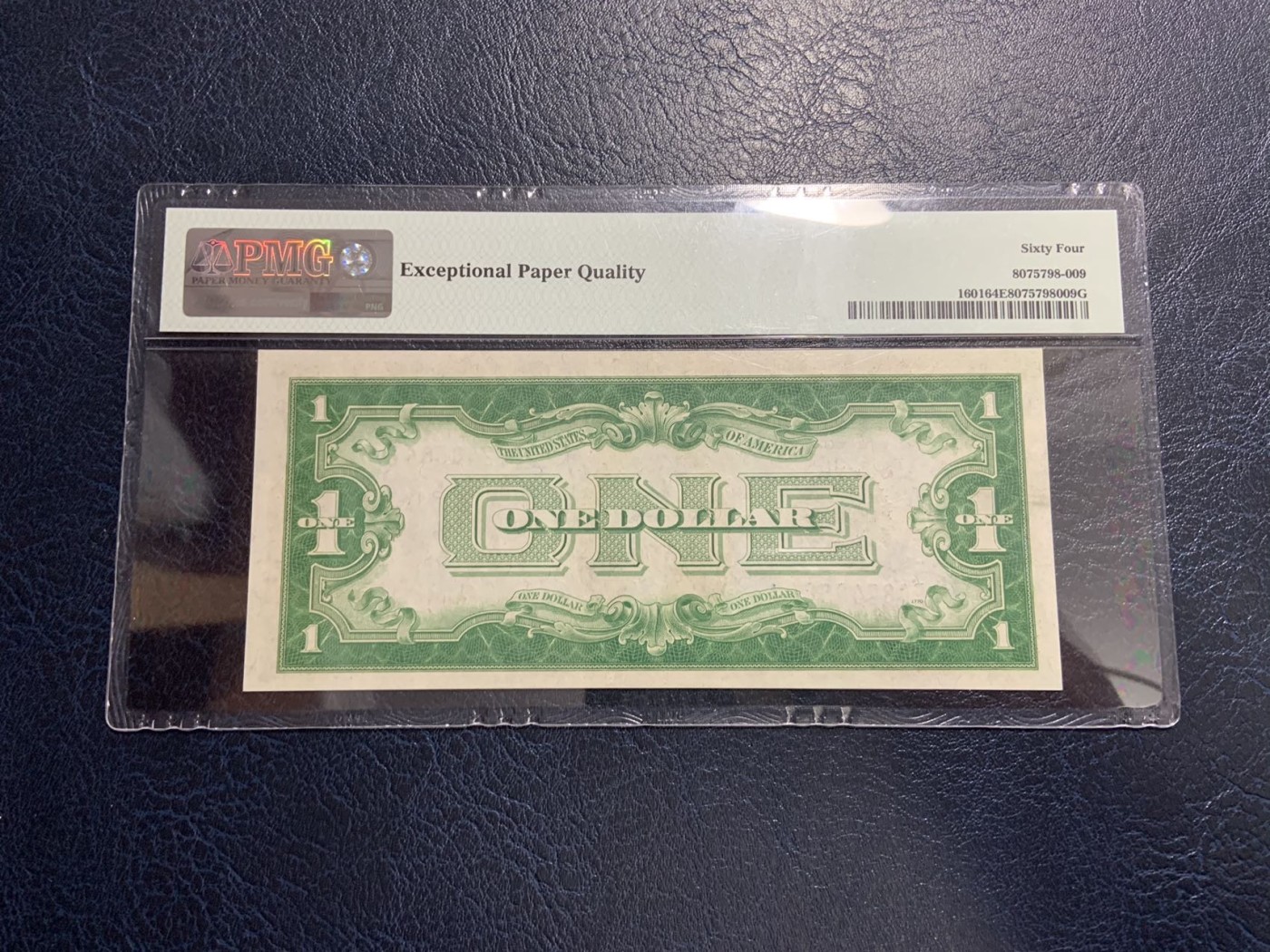 收藏联盟Quantum Auction 第306期拍卖  美国1928年1美元银币券 PMG64e