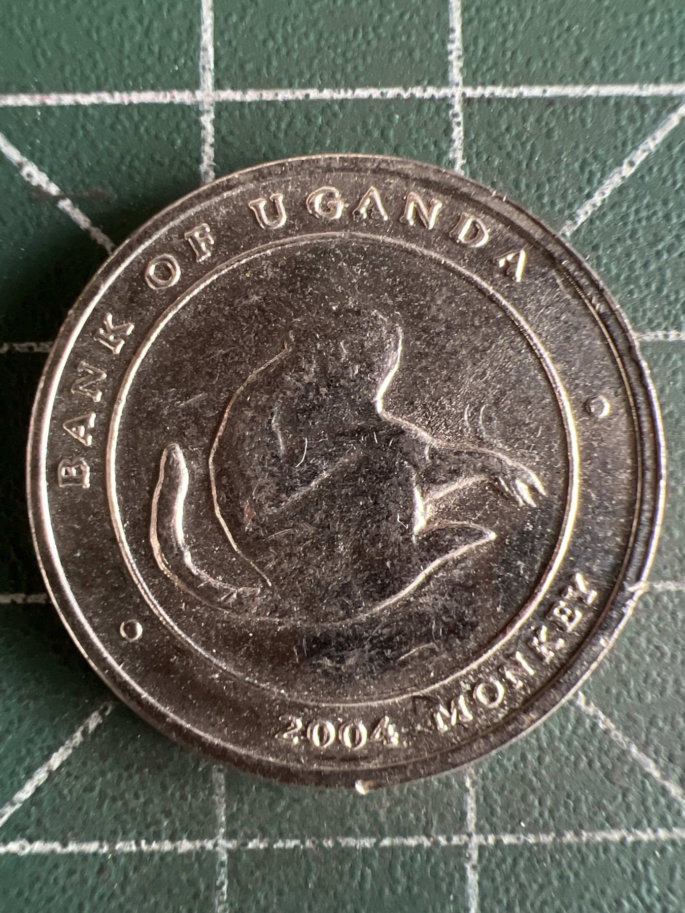 第467期 硬币专场 （无押金，捡漏，全场50包邮，偏远地区除外，接收代拍业务） 乌干达 猴币