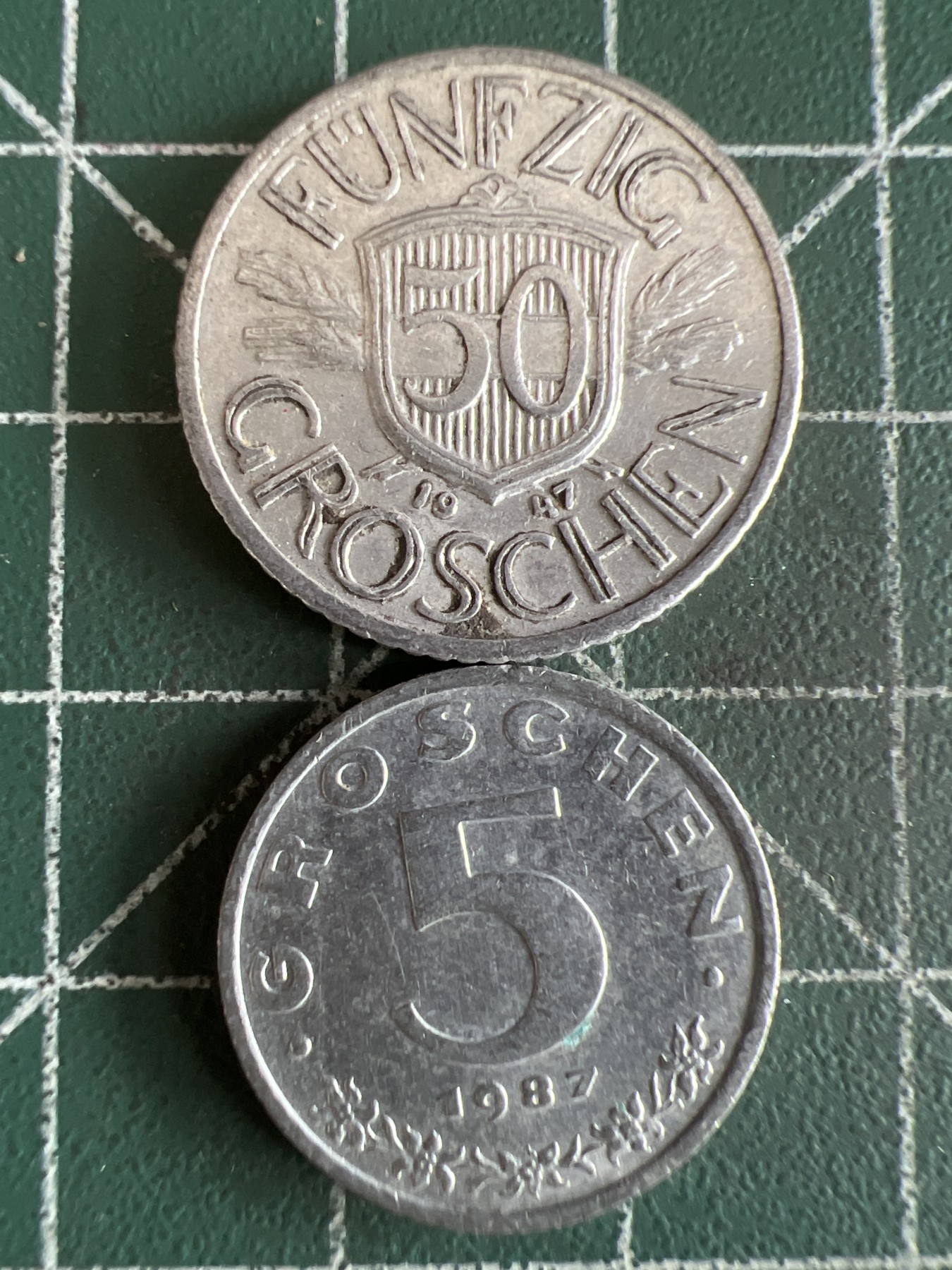 第467期 硬币专场 （无押金，捡漏，全场50包邮，偏远地区除外，接收代拍业务） 奥地利两枚