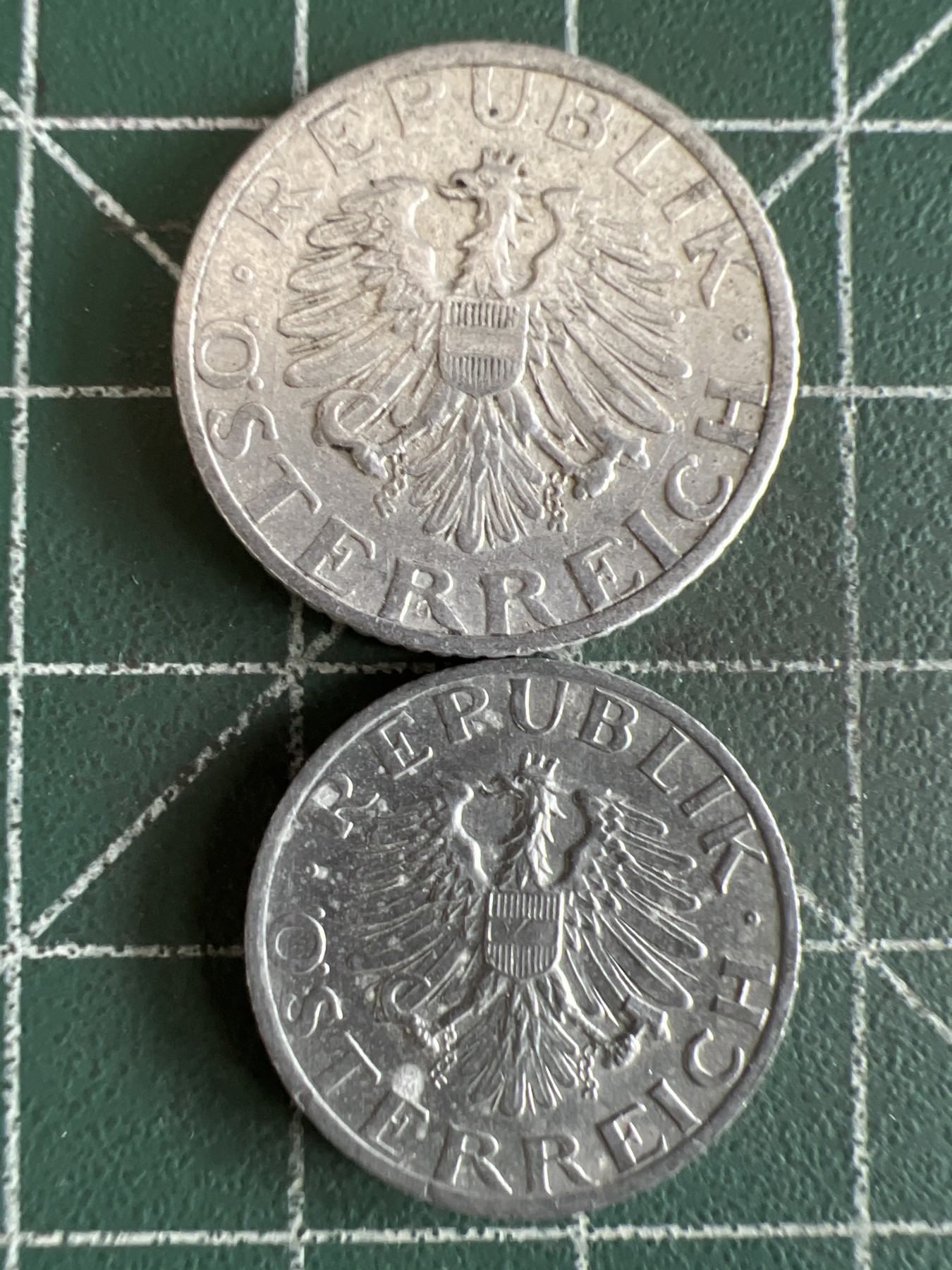 第467期 硬币专场 （无押金，捡漏，全场50包邮，偏远地区除外，接收代拍业务） 奥地利两枚