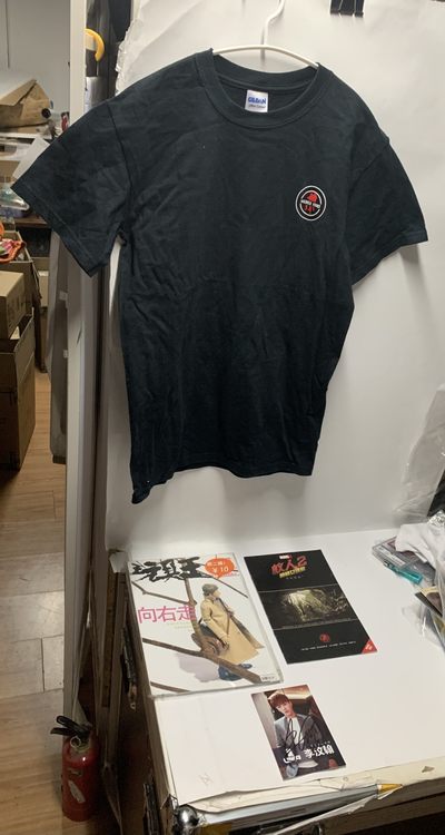 零元拍：李汶翰亲笔签名宣传卡，拍中就送Soldierstory 会场版T恤（S码），蚁人美漫，绝版玩具王杂志 - 零元拍：李汶翰亲笔签名宣传卡，拍中就送Soldierstory 会场版T恤（S码），蚁人美漫，绝版玩具王杂志