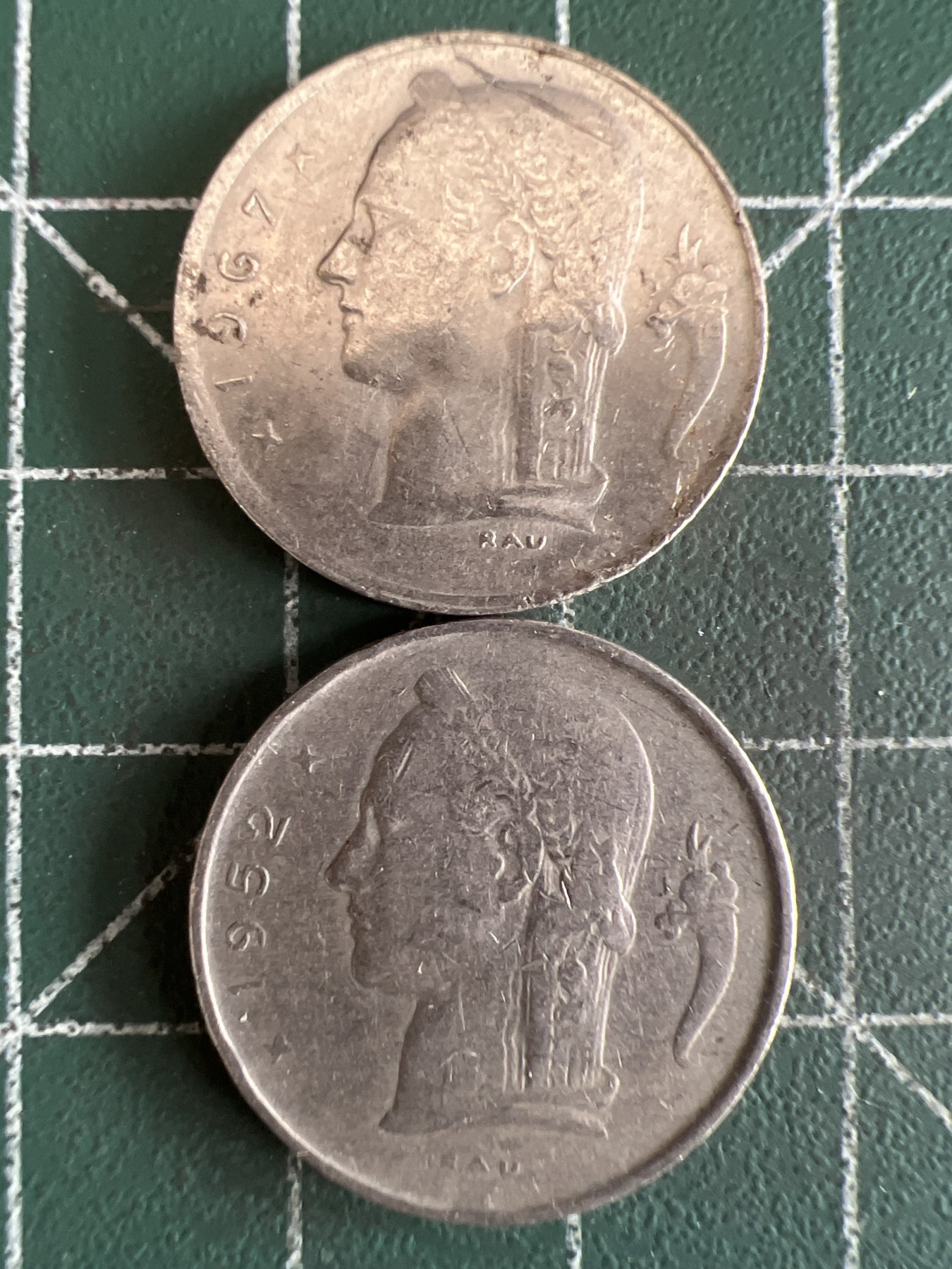 第467期 硬币专场 （无押金，捡漏，全场50包邮，偏远地区除外，接收代拍业务） 法国1法郎两枚