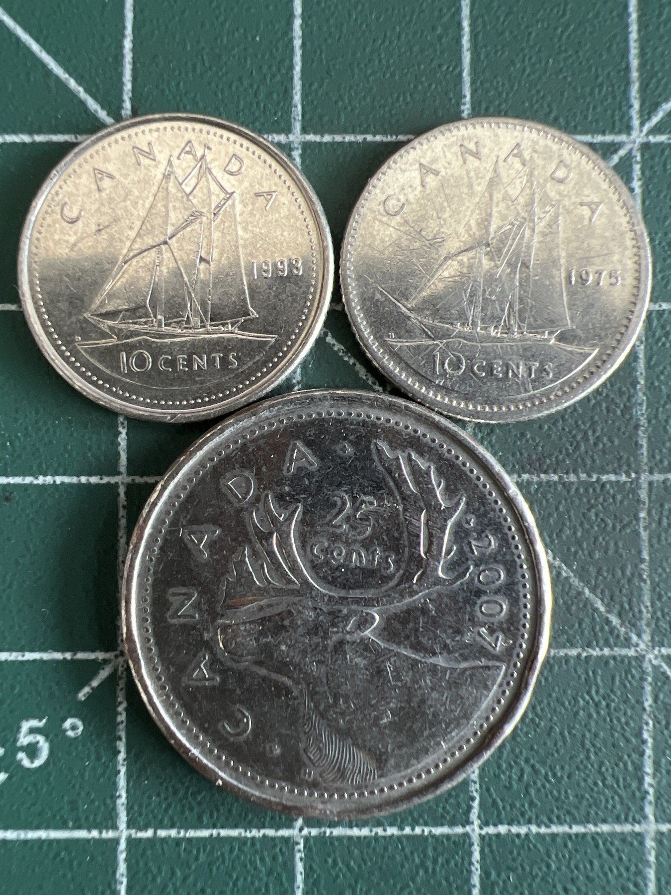 第467期 硬币专场 （无押金，捡漏，全场50包邮，偏远地区除外，接收代拍业务） 加拿大三枚