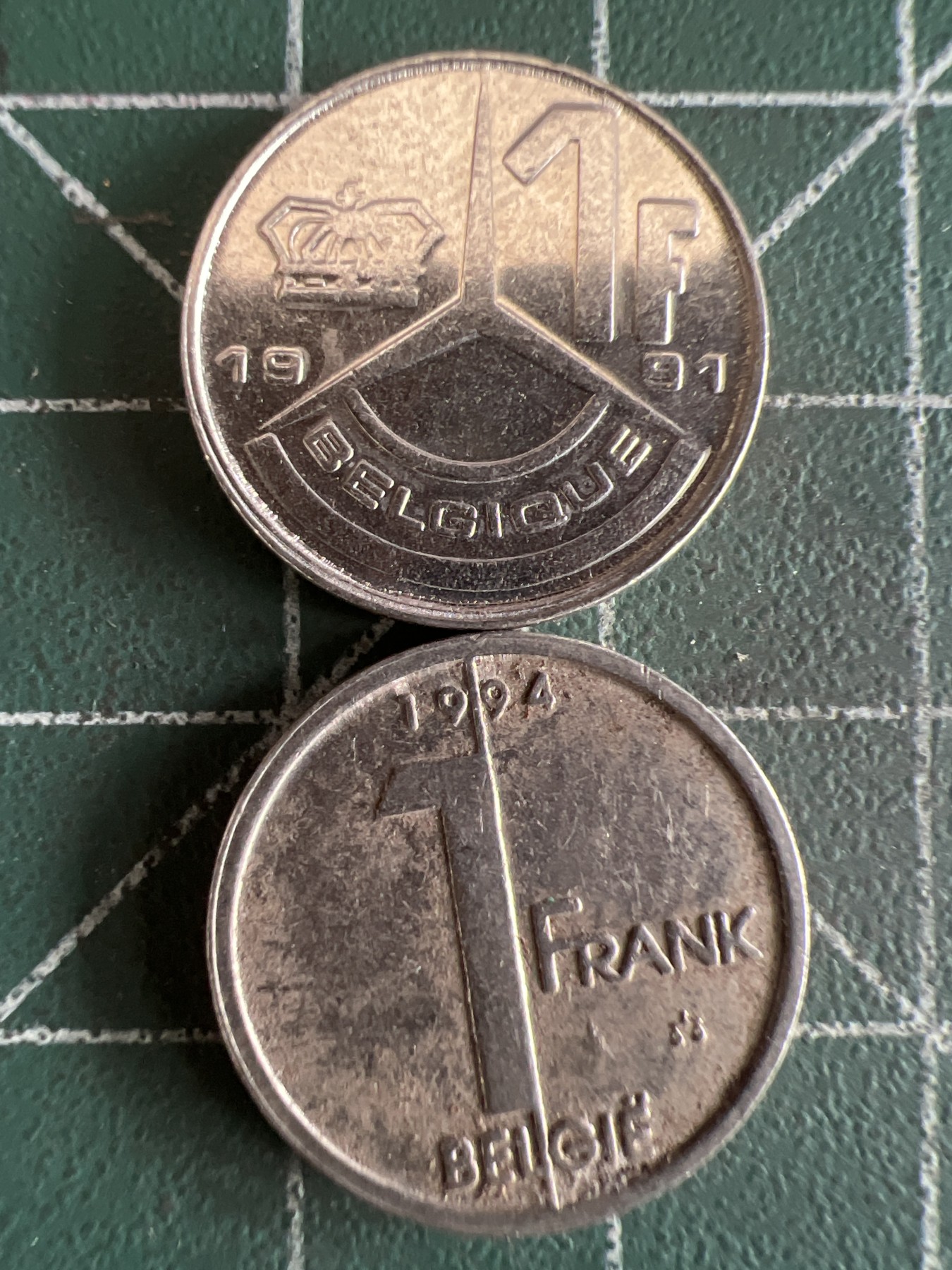 第467期 硬币专场 （无押金，捡漏，全场50包邮，偏远地区除外，接收代拍业务） 比利时一法郎两种