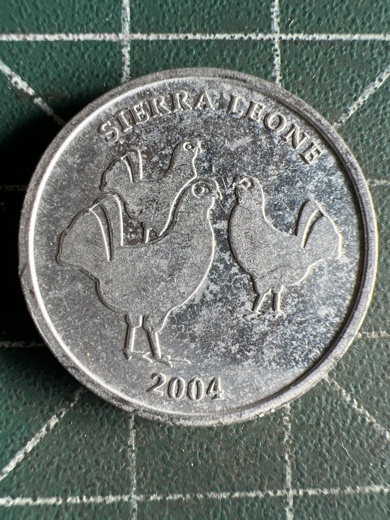 第466期 硬币专场 （无押金，捡漏，全场50包邮，偏远地区除外，接收代拍业务） 塞拉利昂 母鸡