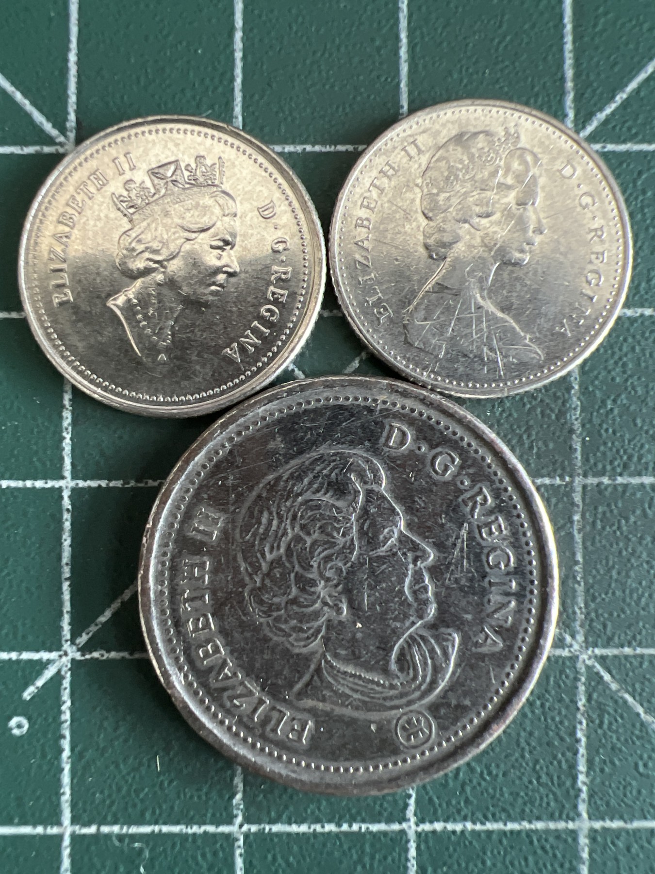 第467期 硬币专场 （无押金，捡漏，全场50包邮，偏远地区除外，接收代拍业务） 加拿大三枚