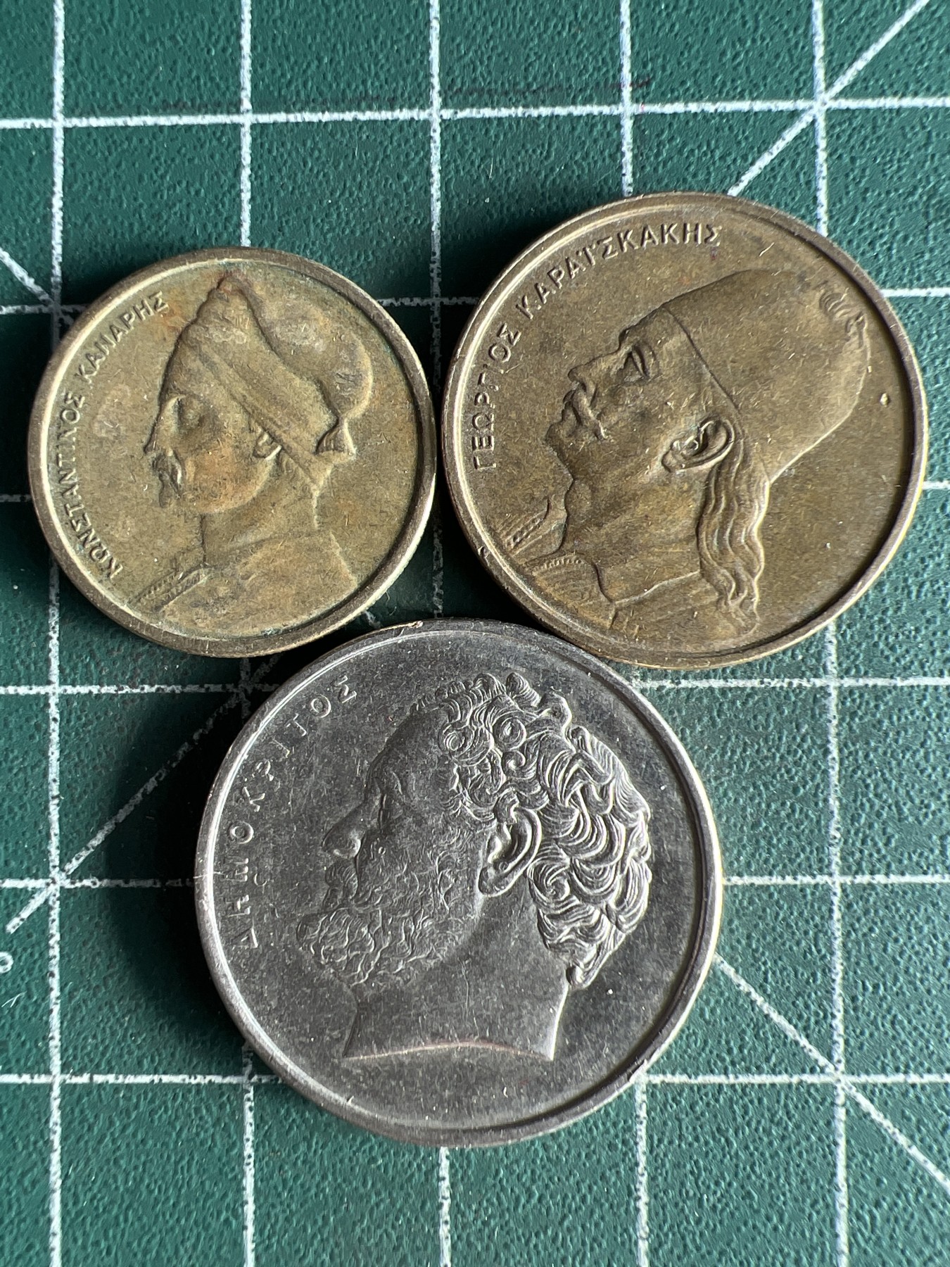 第466期 硬币专场 （无押金，捡漏，全场50包邮，偏远地区除外，接收代拍业务） 希腊三枚