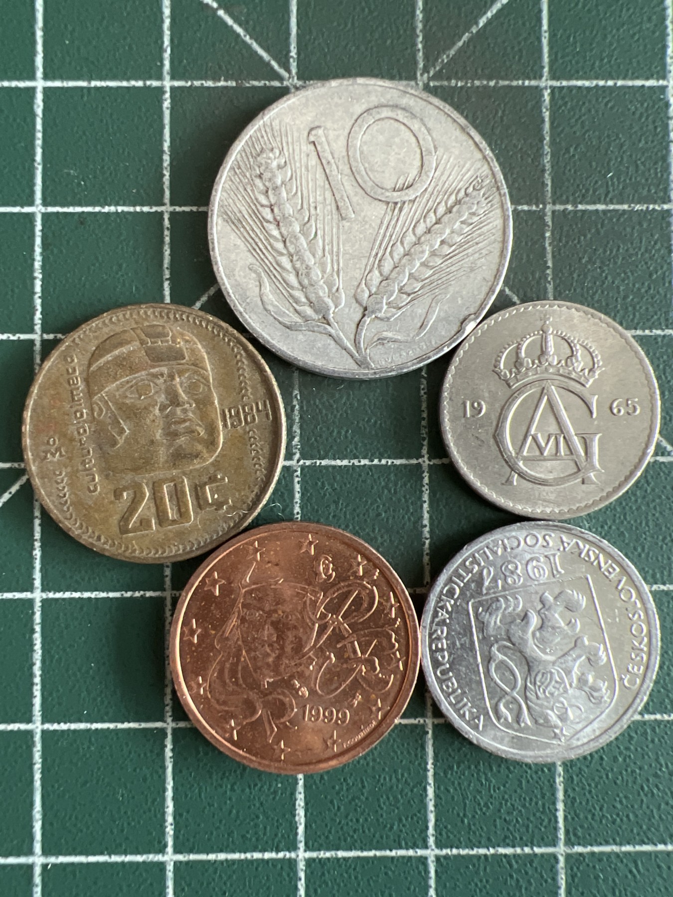 第467期 硬币专场 （无押金，捡漏，全场50包邮，偏远地区除外，接收代拍业务） 硬币五枚