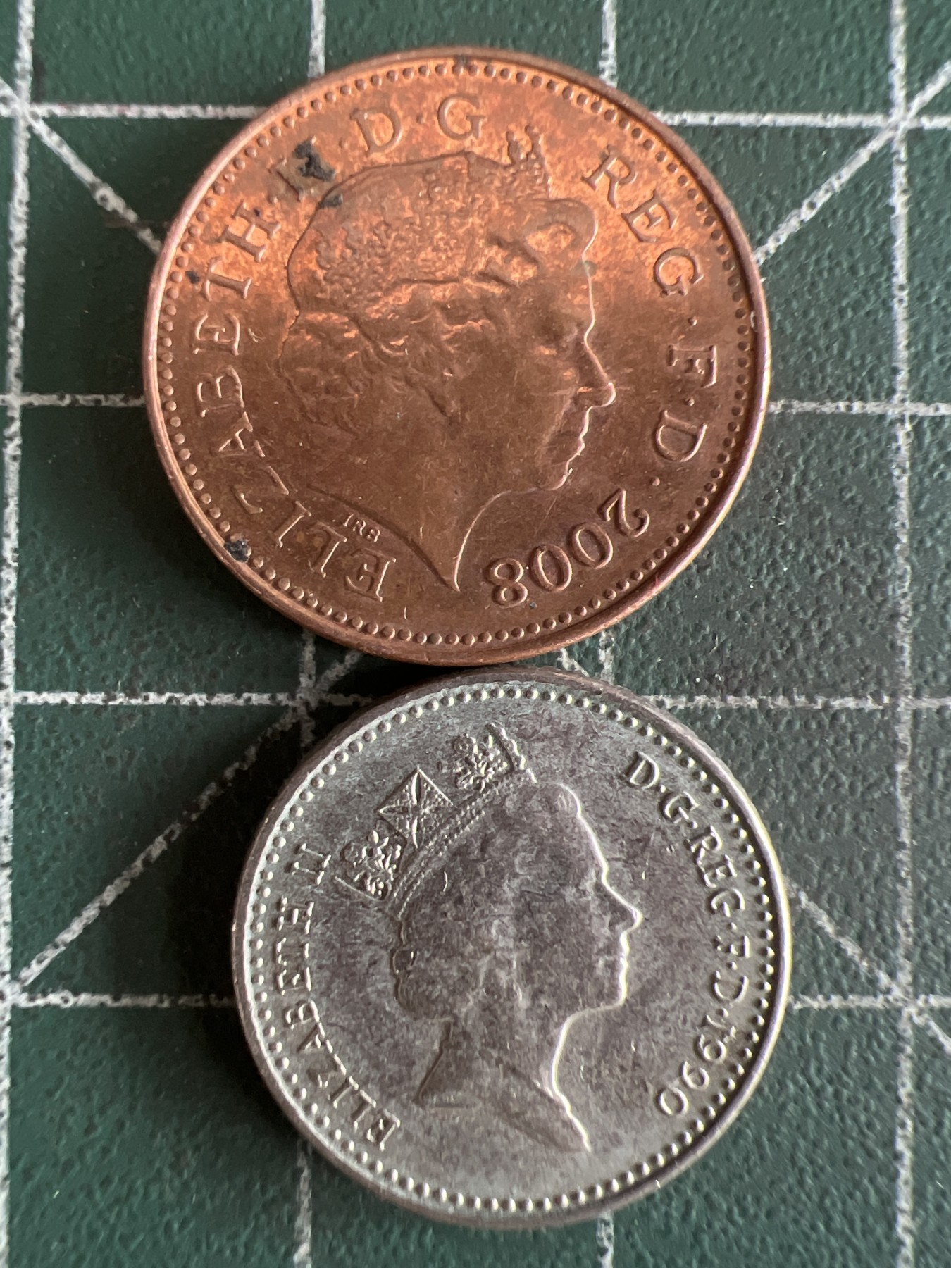 第467期 硬币专场 （无押金，捡漏，全场50包邮，偏远地区除外，接收代拍业务） 英国两枚