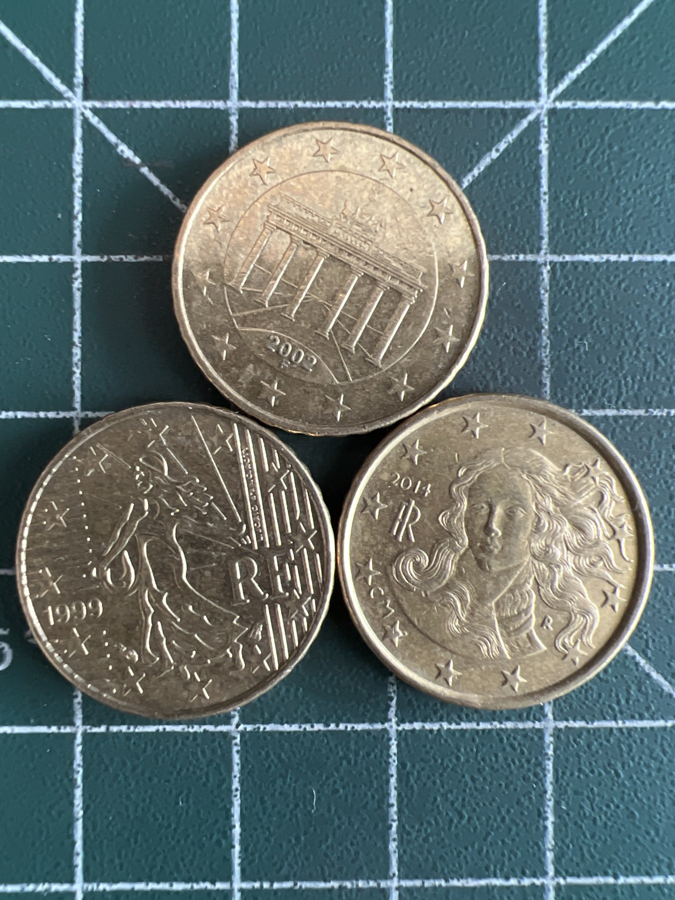 第467期 硬币专场 （无押金，捡漏，全场50包邮，偏远地区除外，接收代拍业务） 10欧分三枚