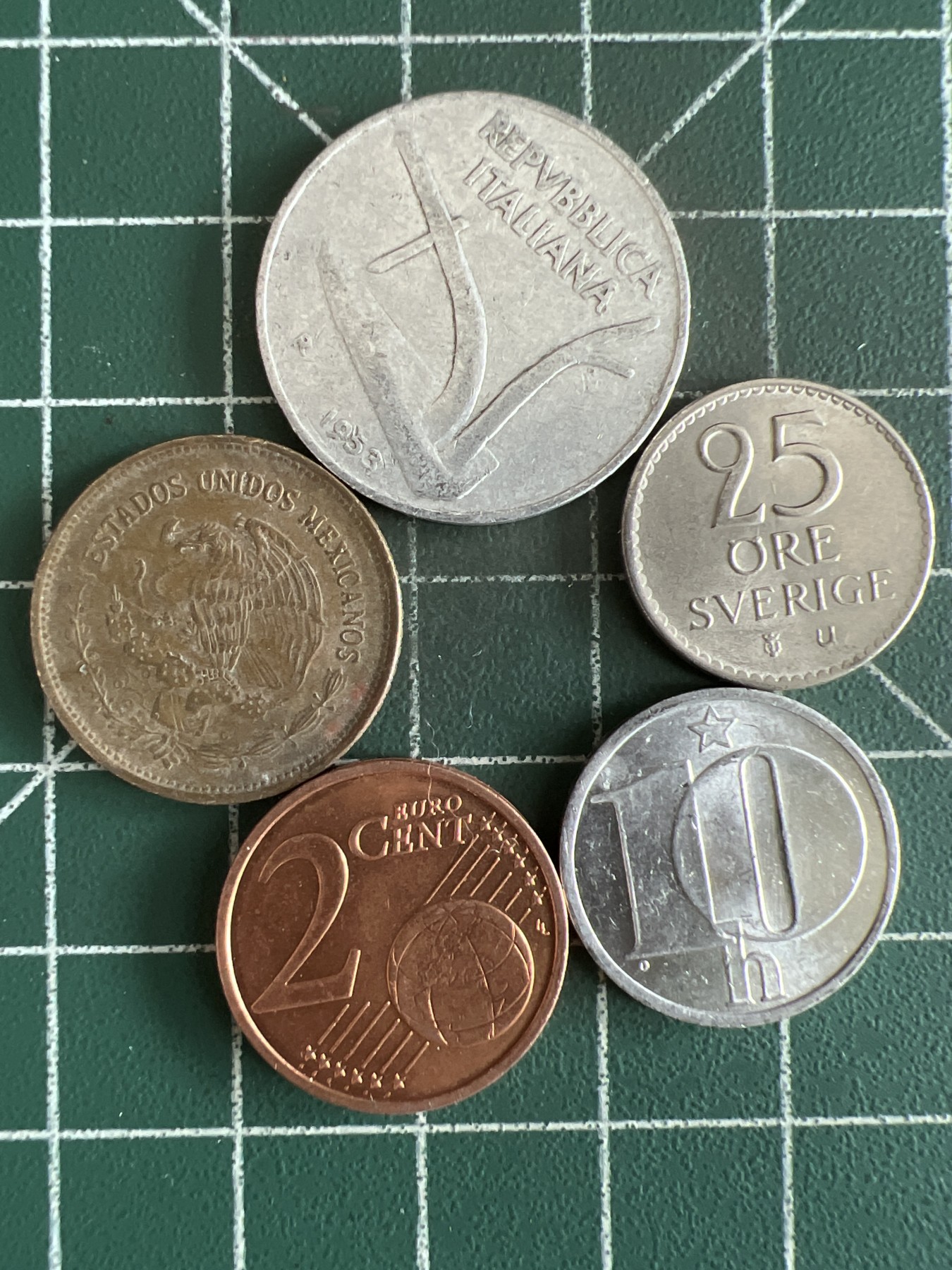 第467期 硬币专场 （无押金，捡漏，全场50包邮，偏远地区除外，接收代拍业务） 硬币五枚