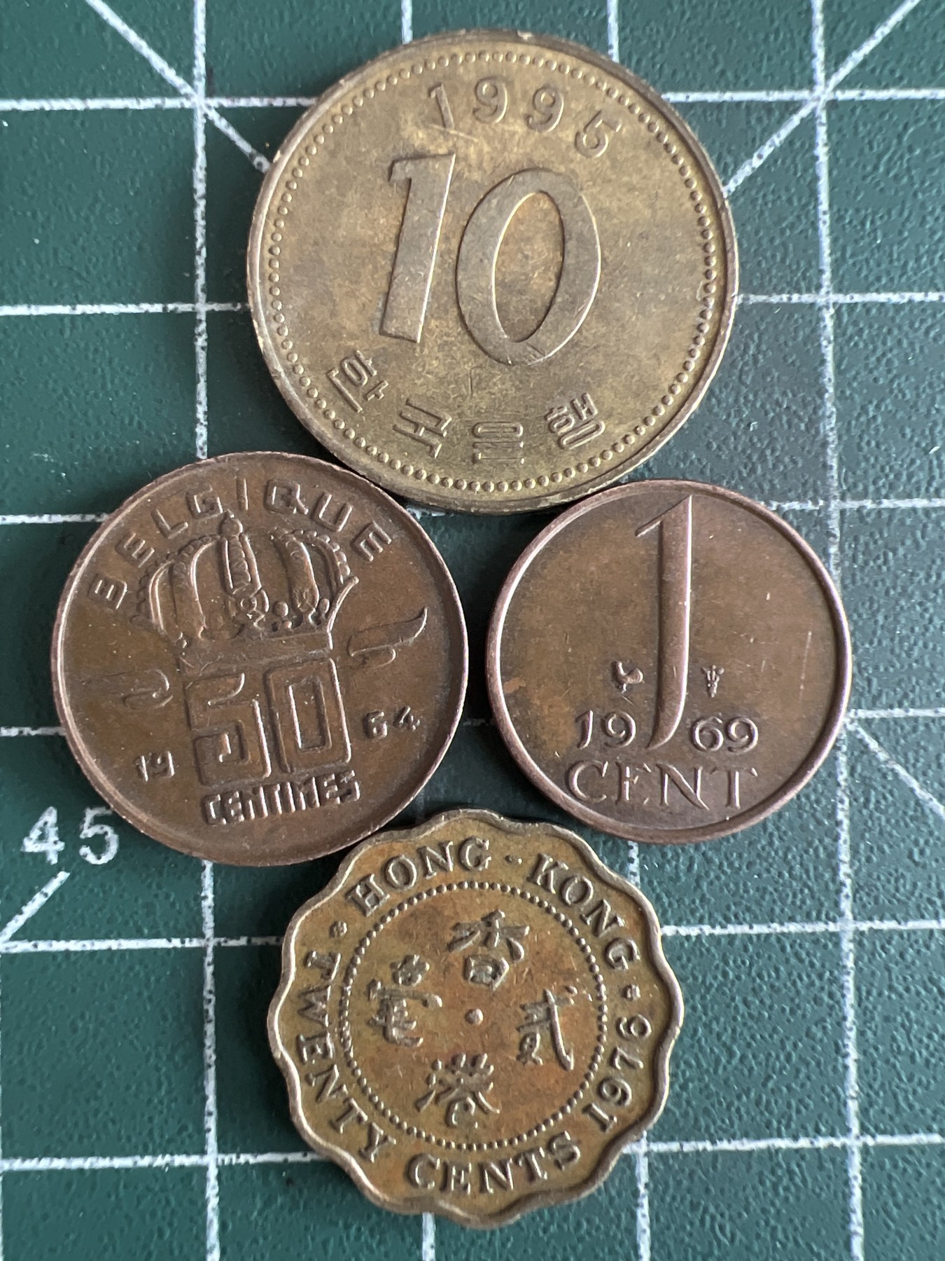 第522期  硬币专场 （无押金，捡漏，全场50包邮，偏远地区除外，接收代拍业务） 硬币四枚