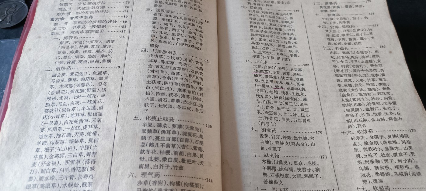 杂项拍卖，满百包邮，可以寄存！ 赤脚医生手册原版老书，最全的一版