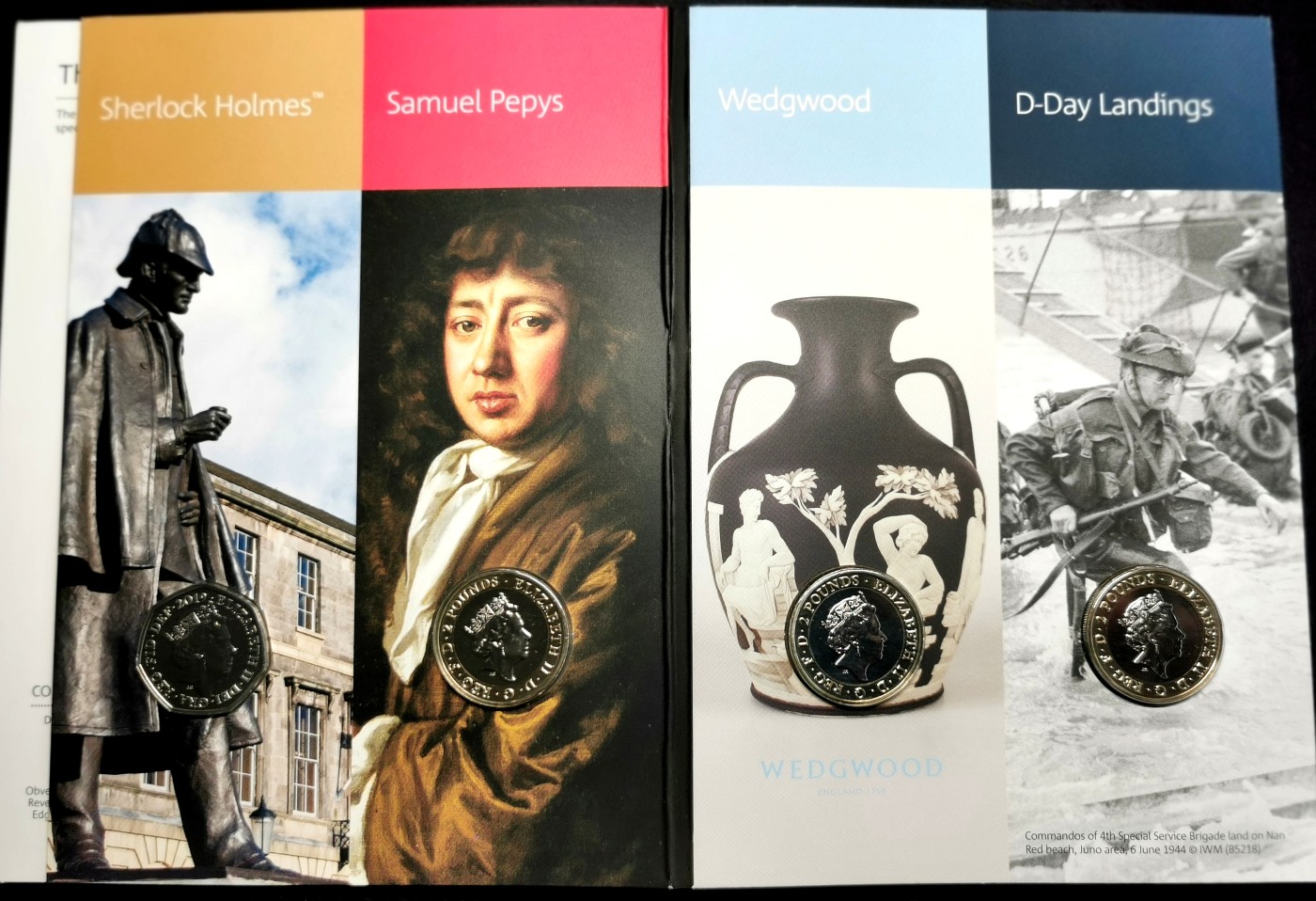 凡希社世界钱币微拍第二百五十五期 2019英国流通套装MINT SET年册原厂包装全品！