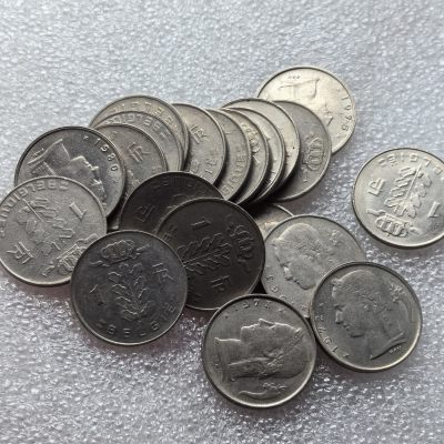 【铜匠收藏】第『63』散币 少量批发局《接受代拍 代送NGC评级》 - 比利时 1法郎 20枚 镍币