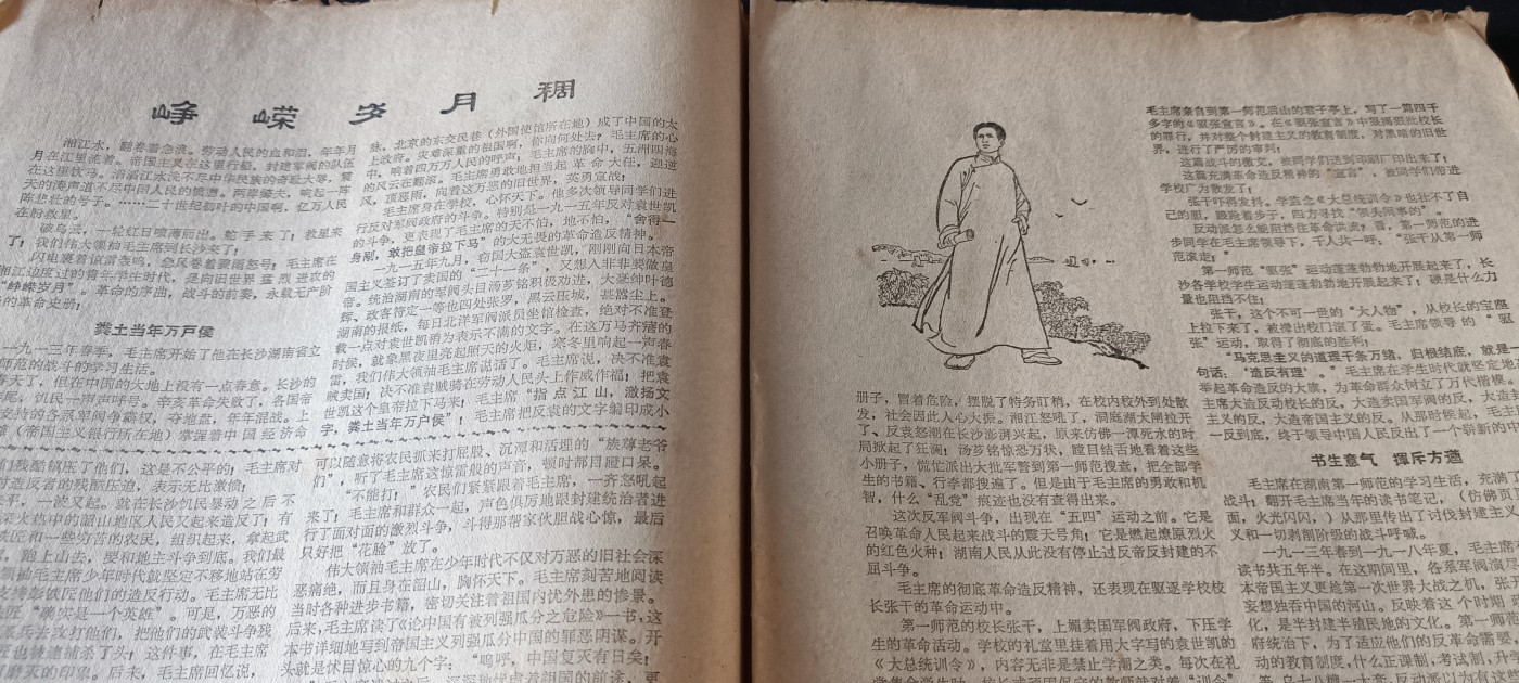 杂项拍卖，满百包邮，可以寄存！ 大本毛像林提，毛主席青年革命活动