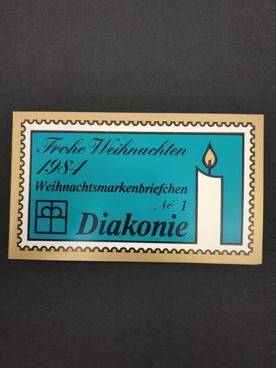 经典邮品专场（拍卖）第③②场 - 西德1984年 圣诞老人圣尼古拉和孩子们（未落邮戳小本票）