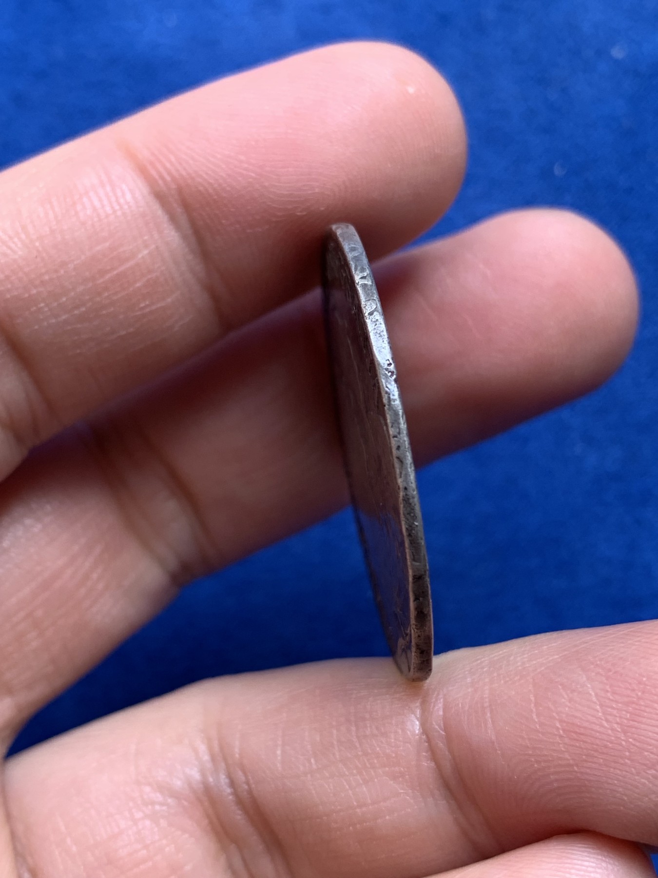 《竞宝斋》第218场-周日，周一 2场 (全场包邮) 英国 1689年 威廉三世和玛丽大婚纪念 半克朗银币 热门品种 英国光荣革命时期 细节见图