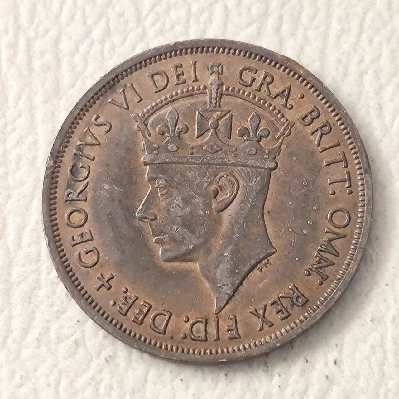 FCO-8-双色币-银币 泽西岛1945年乔治六世1/12先令