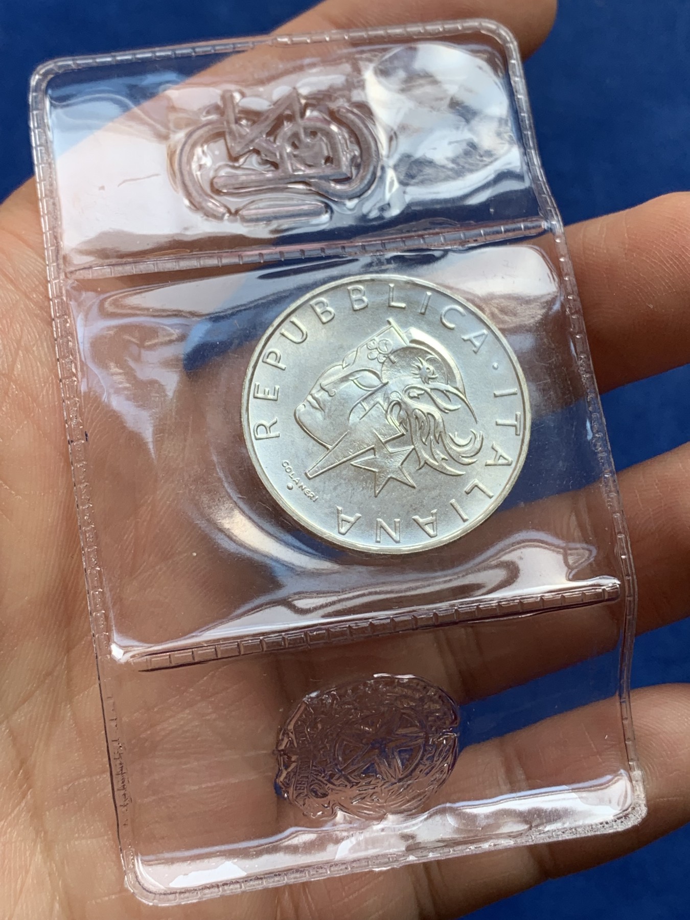 《竞宝斋》第218场-周日，周一 2场 (全场包邮) 意大利 1988年奥运纪念500里拉银币