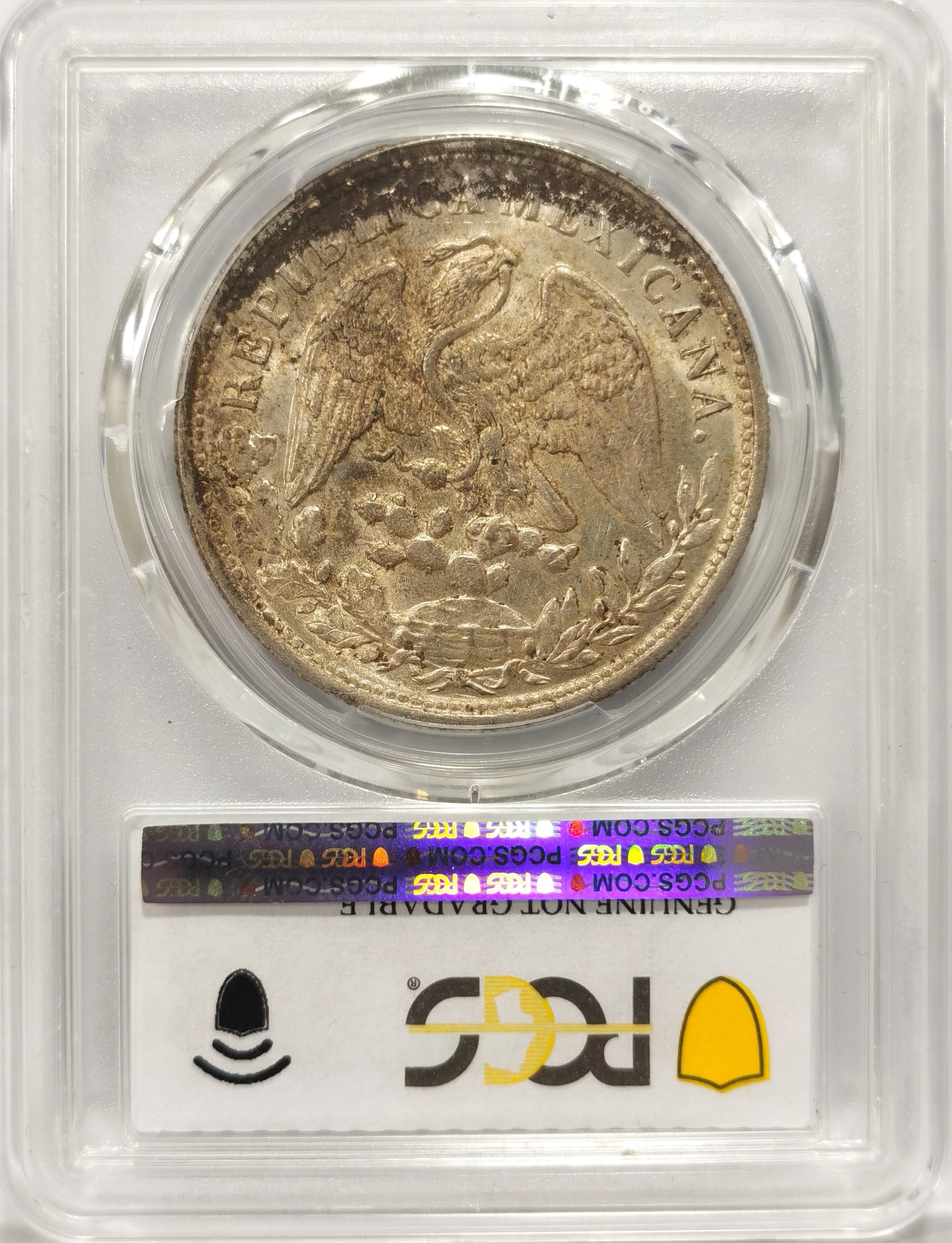 博洋堂【北京钱博会拍卖周】精品专场暨第54期（全场包邮） PCGS UNC 墨西哥1898年MO AM直边鹰洋，Restrike版，原味包浆