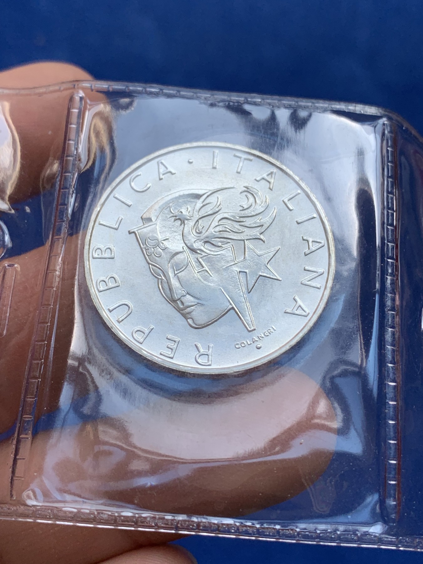 《竞宝斋》第218场-周日，周一 2场 (全场包邮) 意大利 1988年奥运纪念500里拉银币