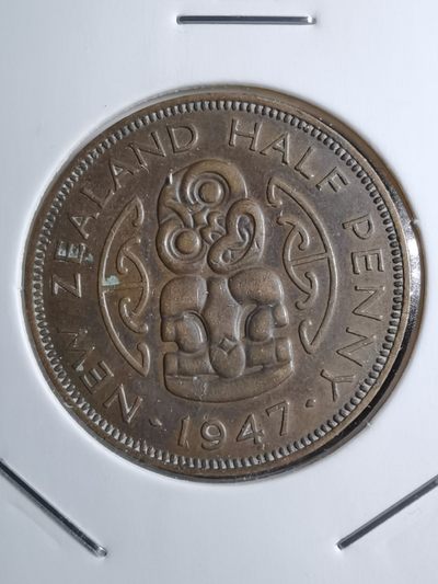 沼泽如烟--第181场 - 新西兰1947年半便士