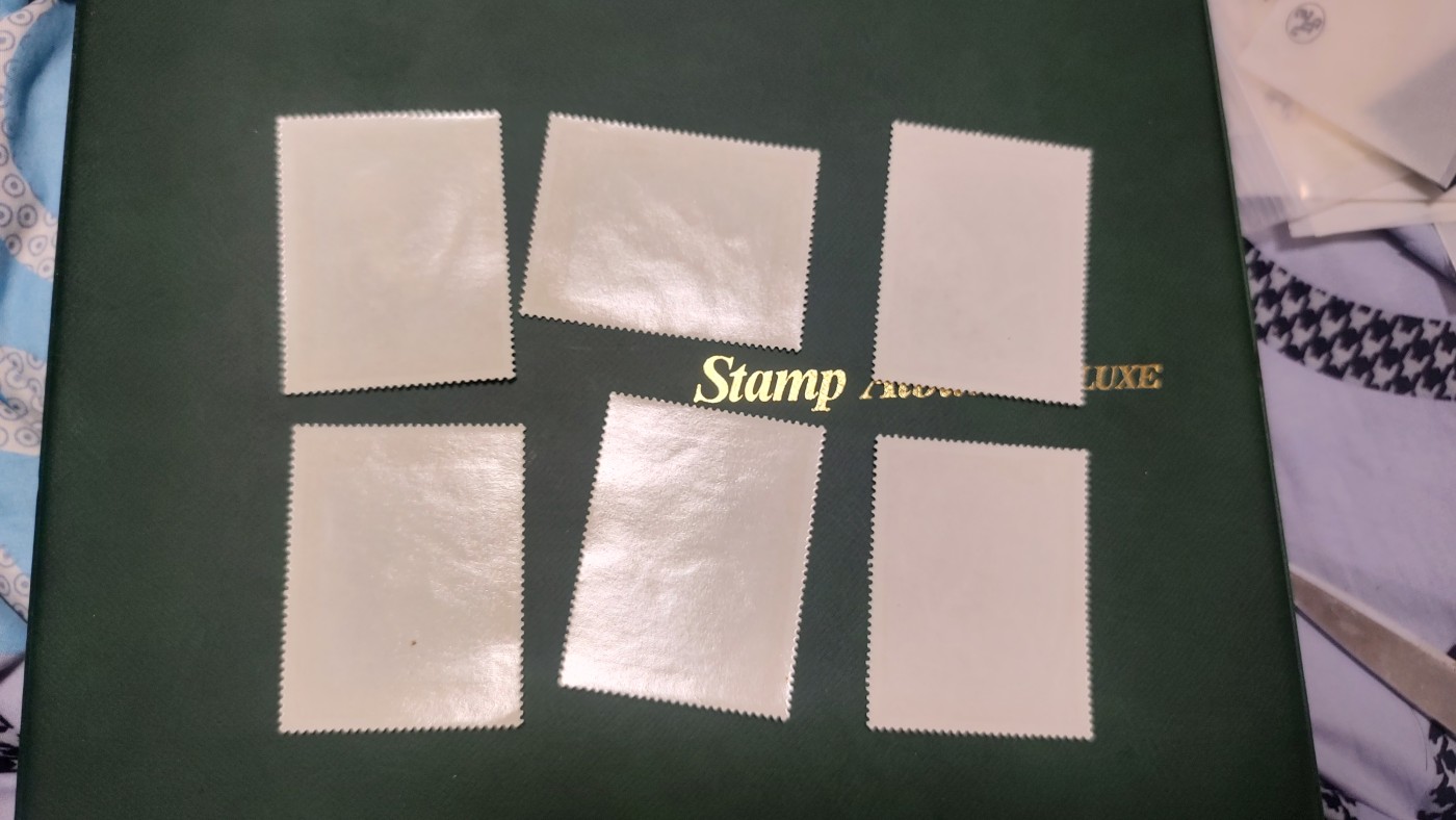 一月邮币社第九期拍卖国际邮票专场 匈牙利艺术油画邮票6张