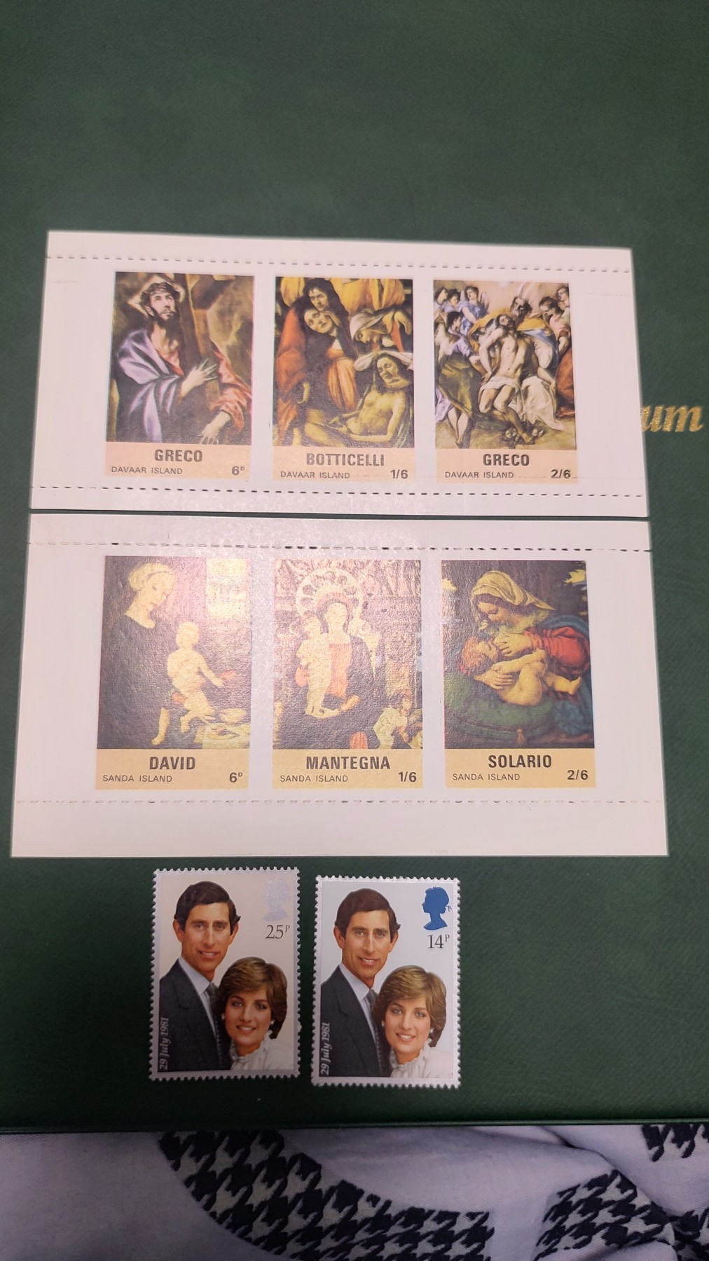 一月邮币社第九期拍卖国际邮票专场 戴安娜和神话张