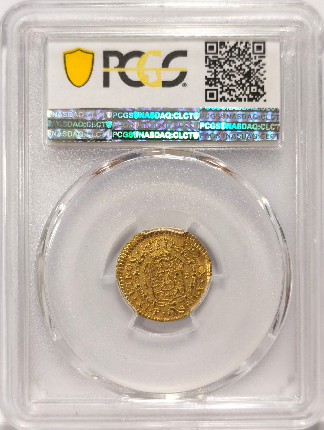 博洋堂【北京钱博会拍卖周】精品专场暨第54期（全场包邮） PCGS MS63 1788年哥伦比亚戎装卡三1埃斯库多金币。PCGS冠军分数。众所周知最近卡三西属高分精品外拍涨势非常强劲。去年还没涨价的时候麦稀奇成交一枚同分成交价8100元人民币。