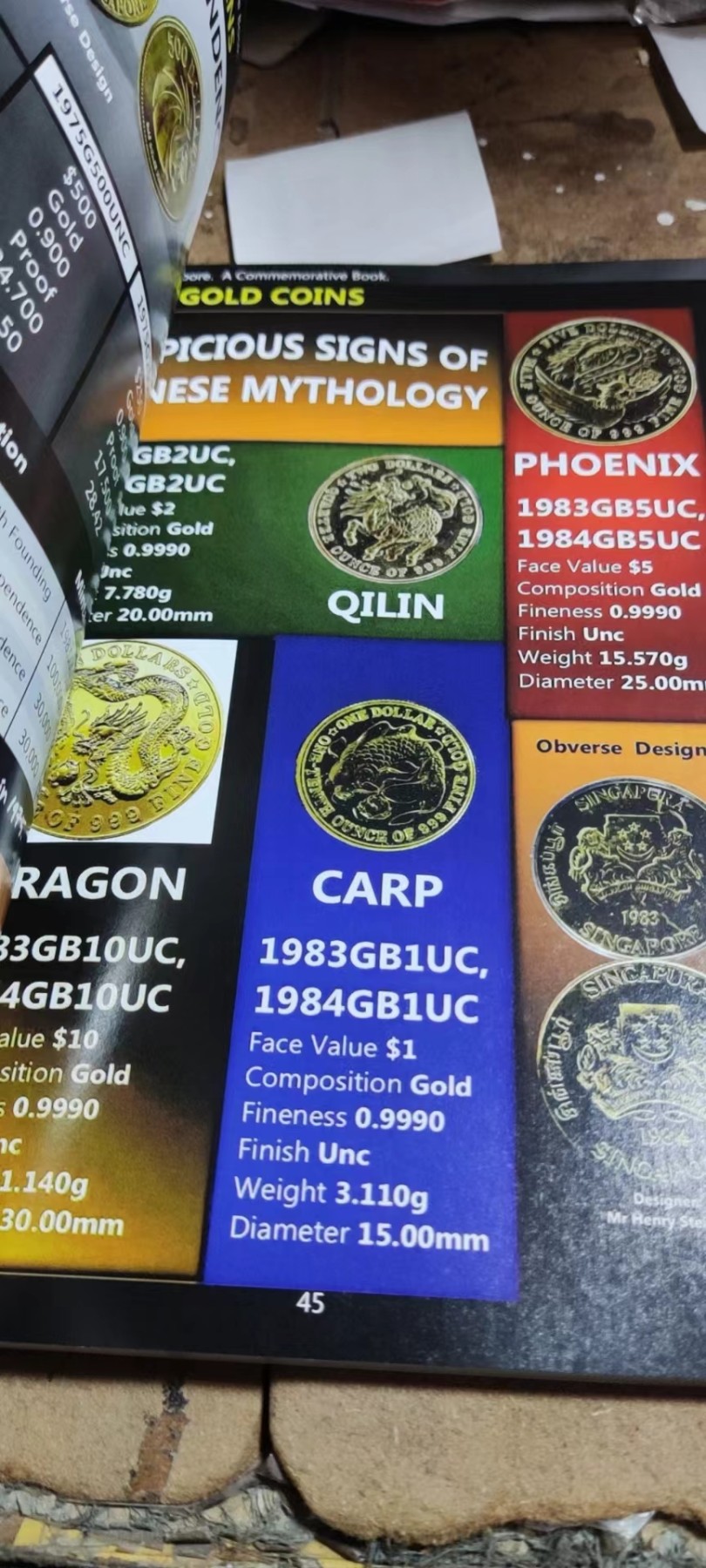 COINS OF SINGAPORE A Commemorative Book