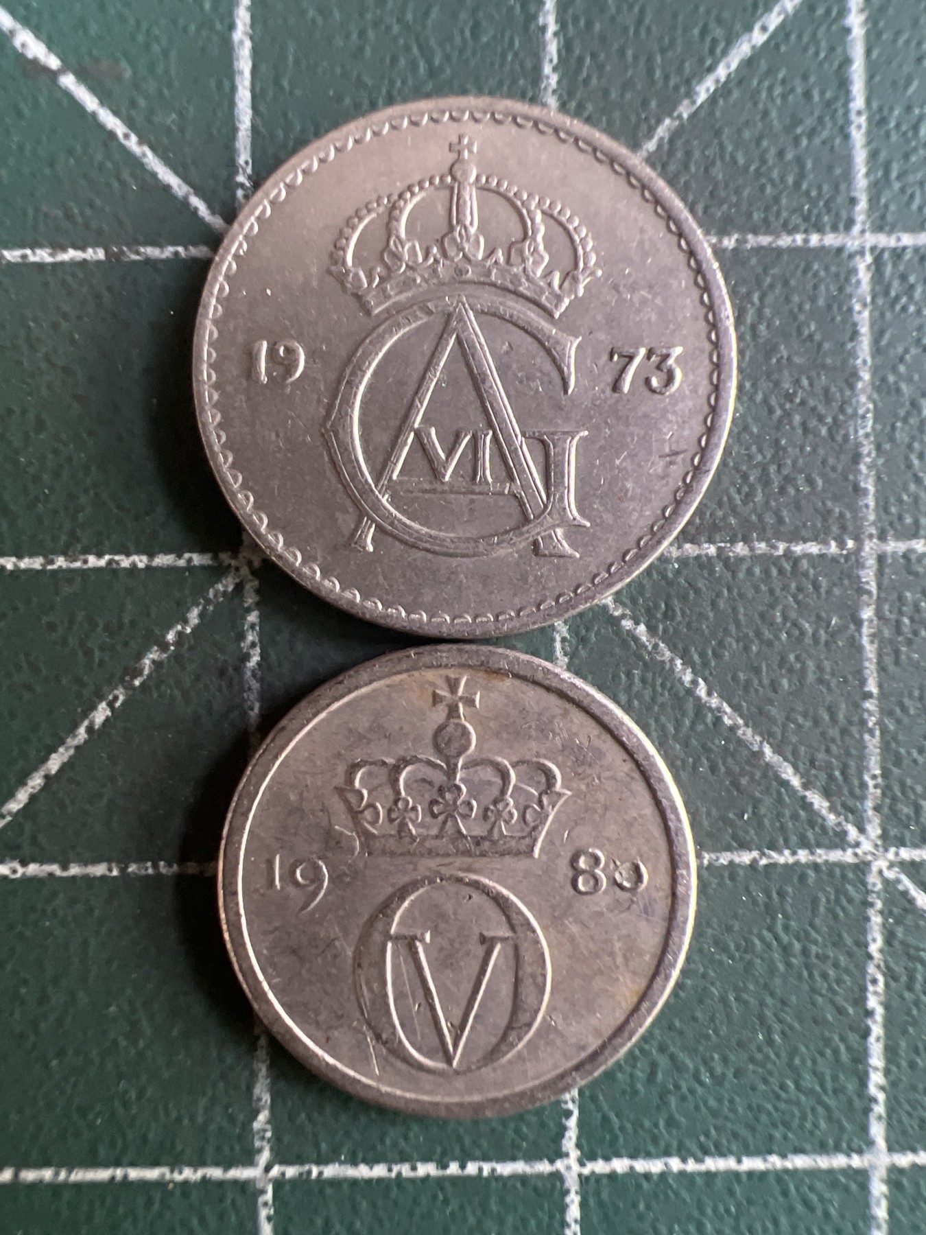 第469期 硬币专场 （无押金，捡漏，全场50包邮，偏远地区除外，接收代拍业务） 瑞典25欧尔、挪威10欧尔